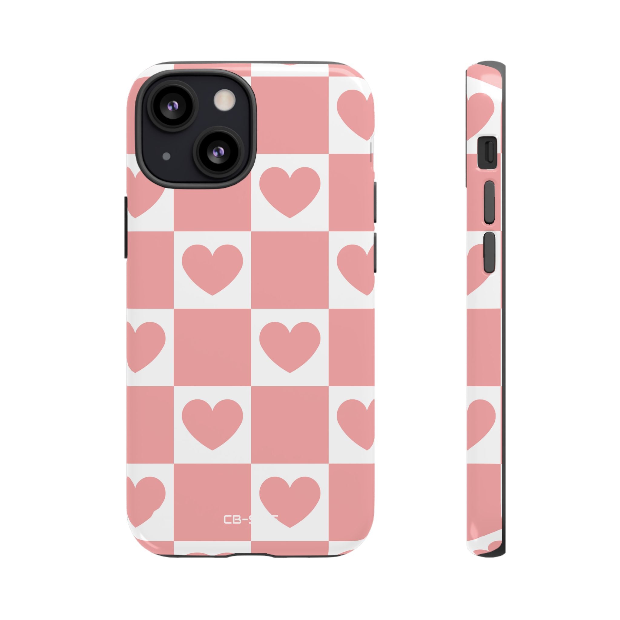 Love Checkered Harmony - iPhone Case