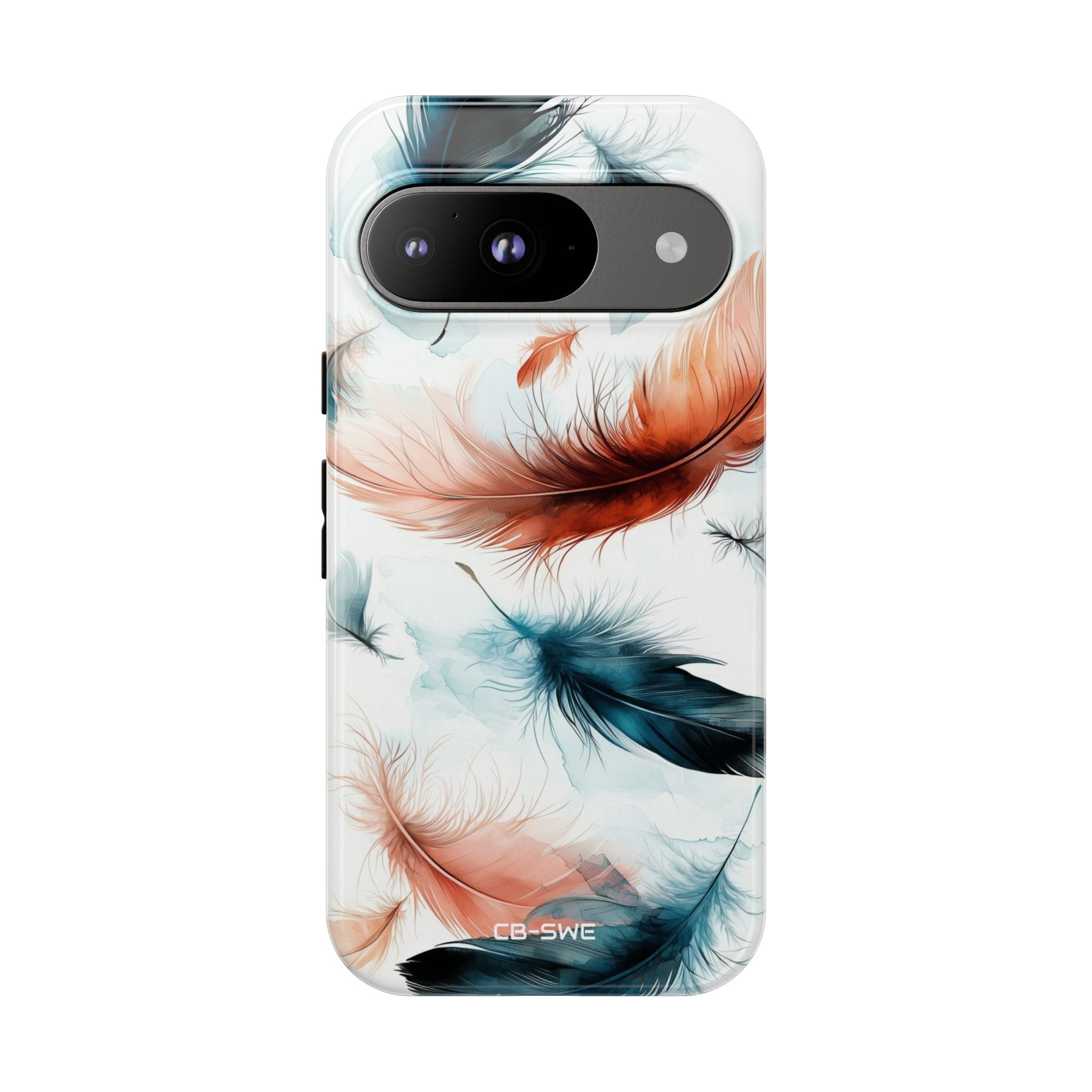 Feathers Drift Softly - Google Pixel Case