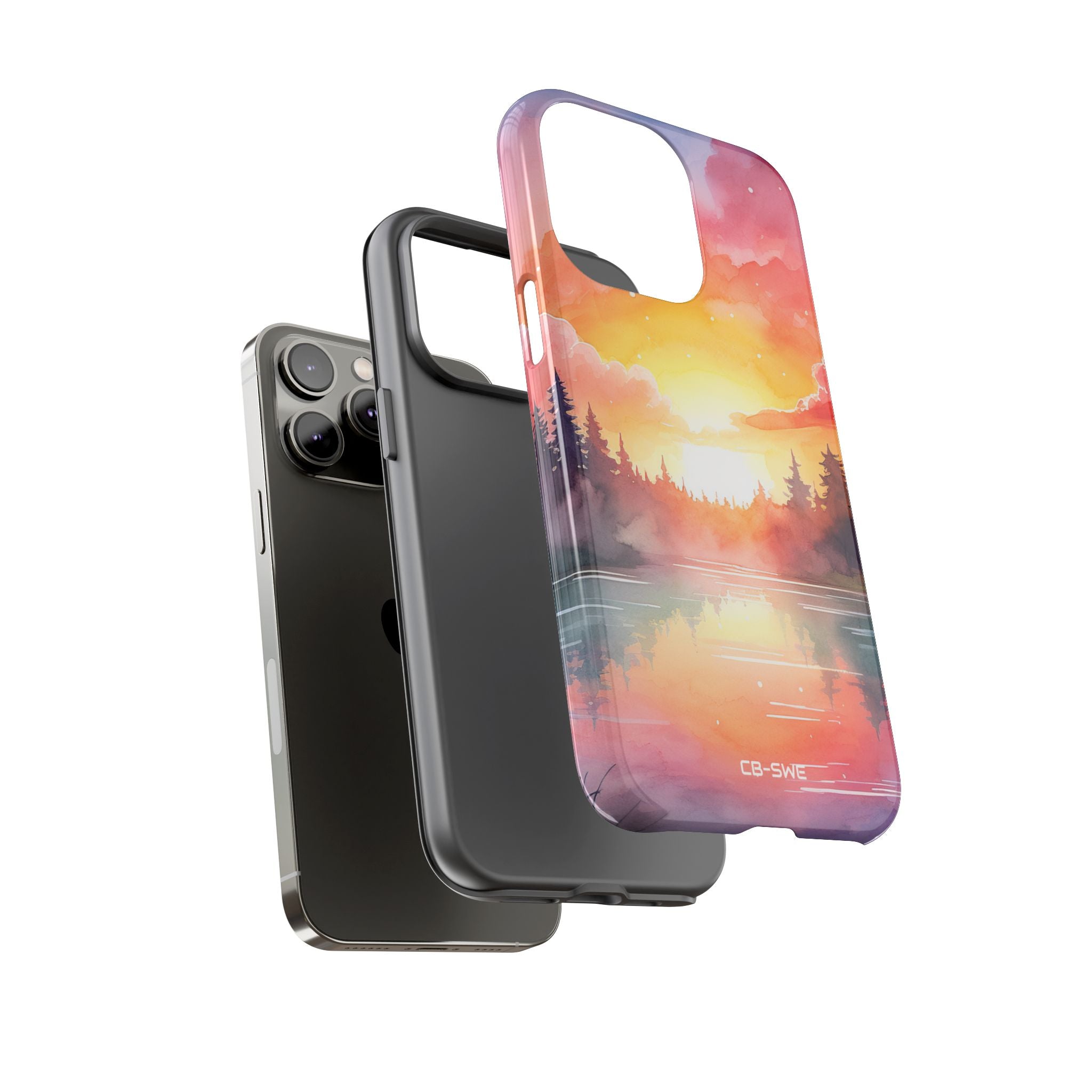 Sunset Reflections Glow - iPhone Case
