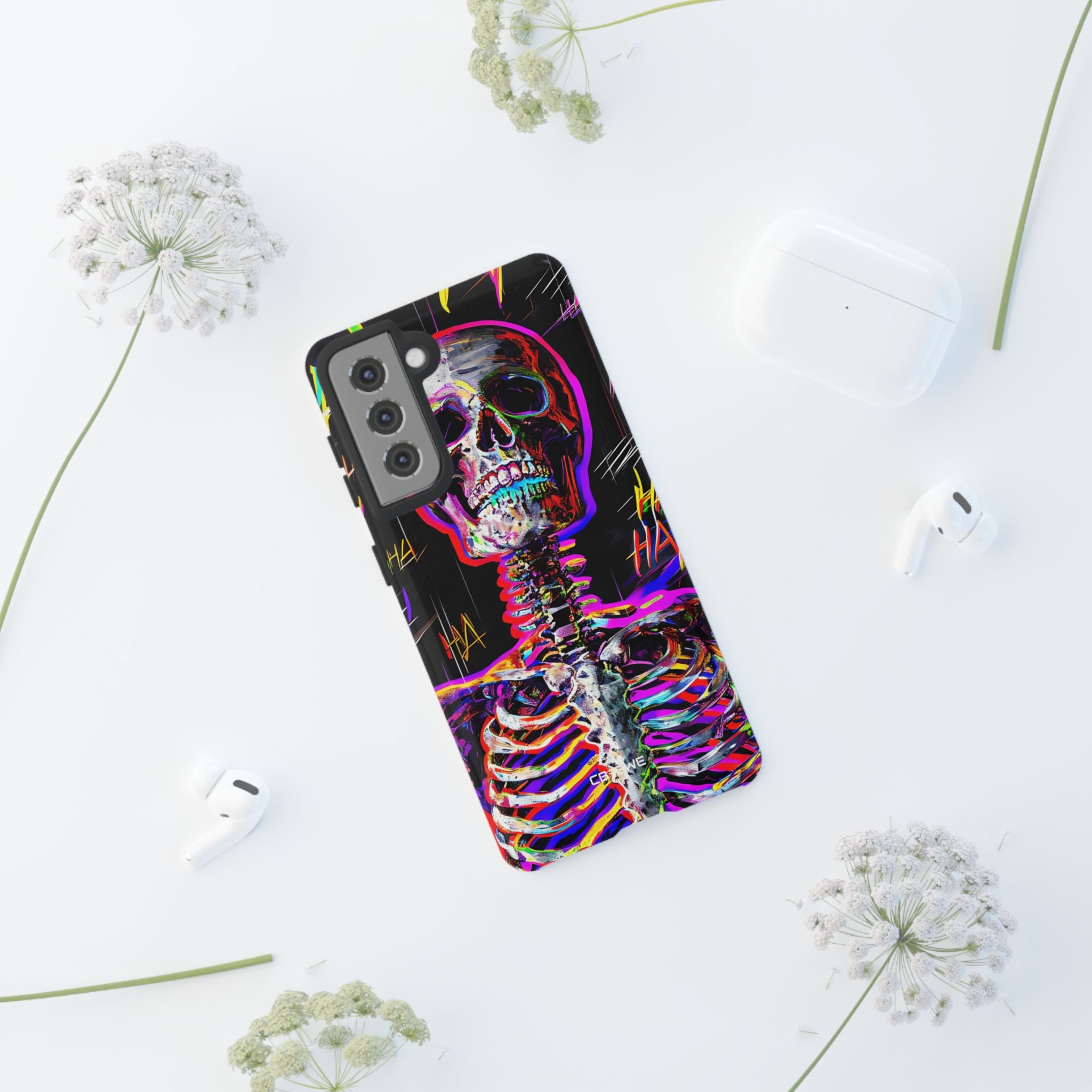 Neon Skeleton Chaos - Samsung Case