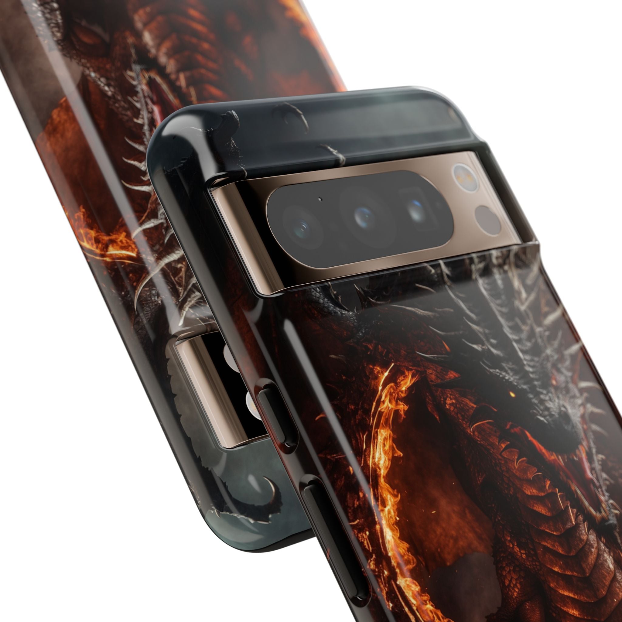 Fiery Dragon Roars - Google Pixel Case