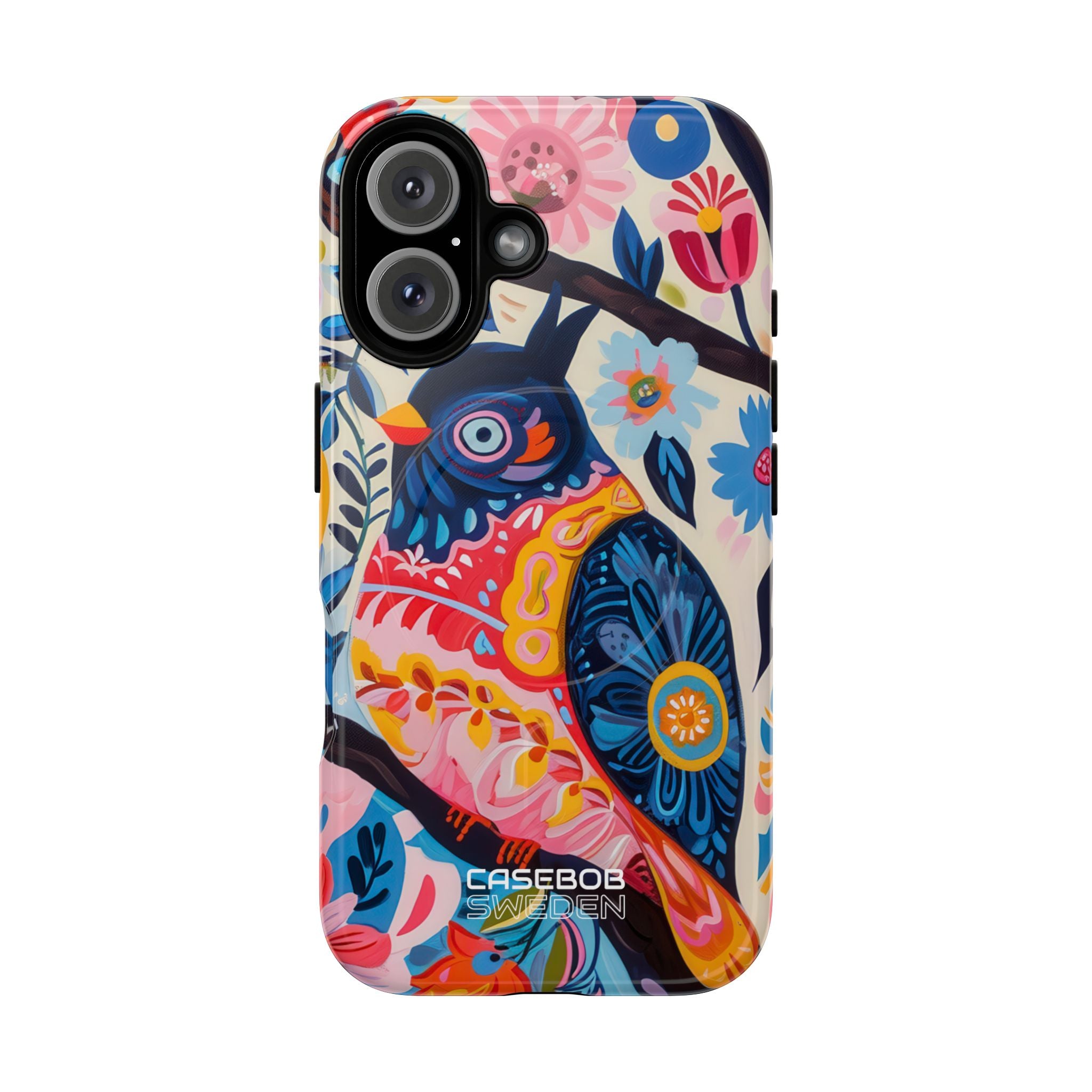 Whimsical Owl Garden iPhone 16 - Tough+