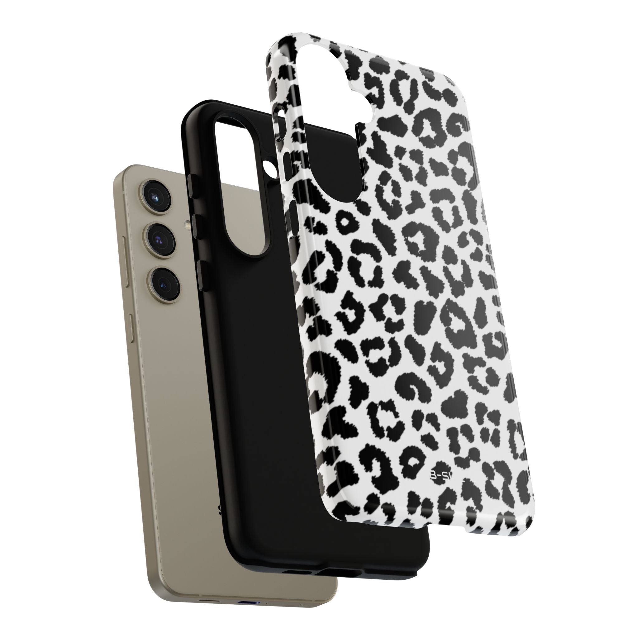 Monochrome Leopard Essence - Samsung Case
