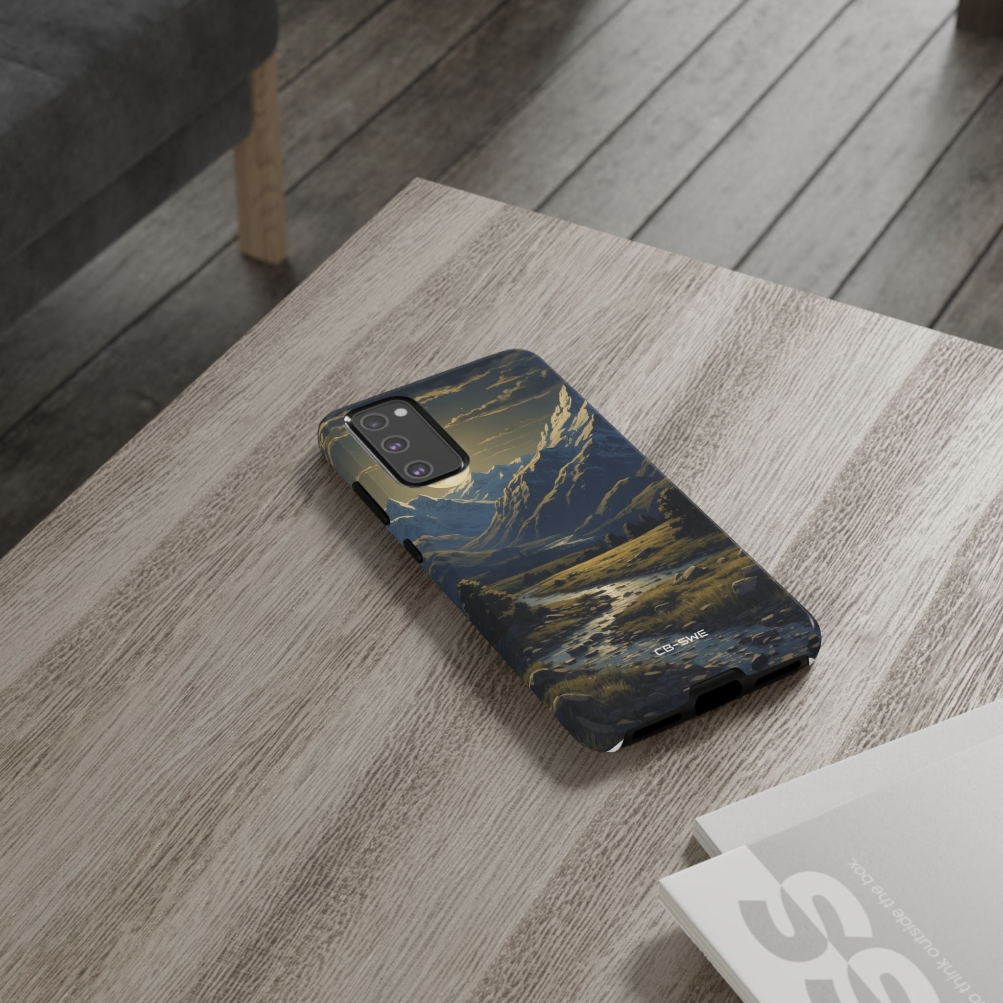 Moonlight Guides River - Samsung Case