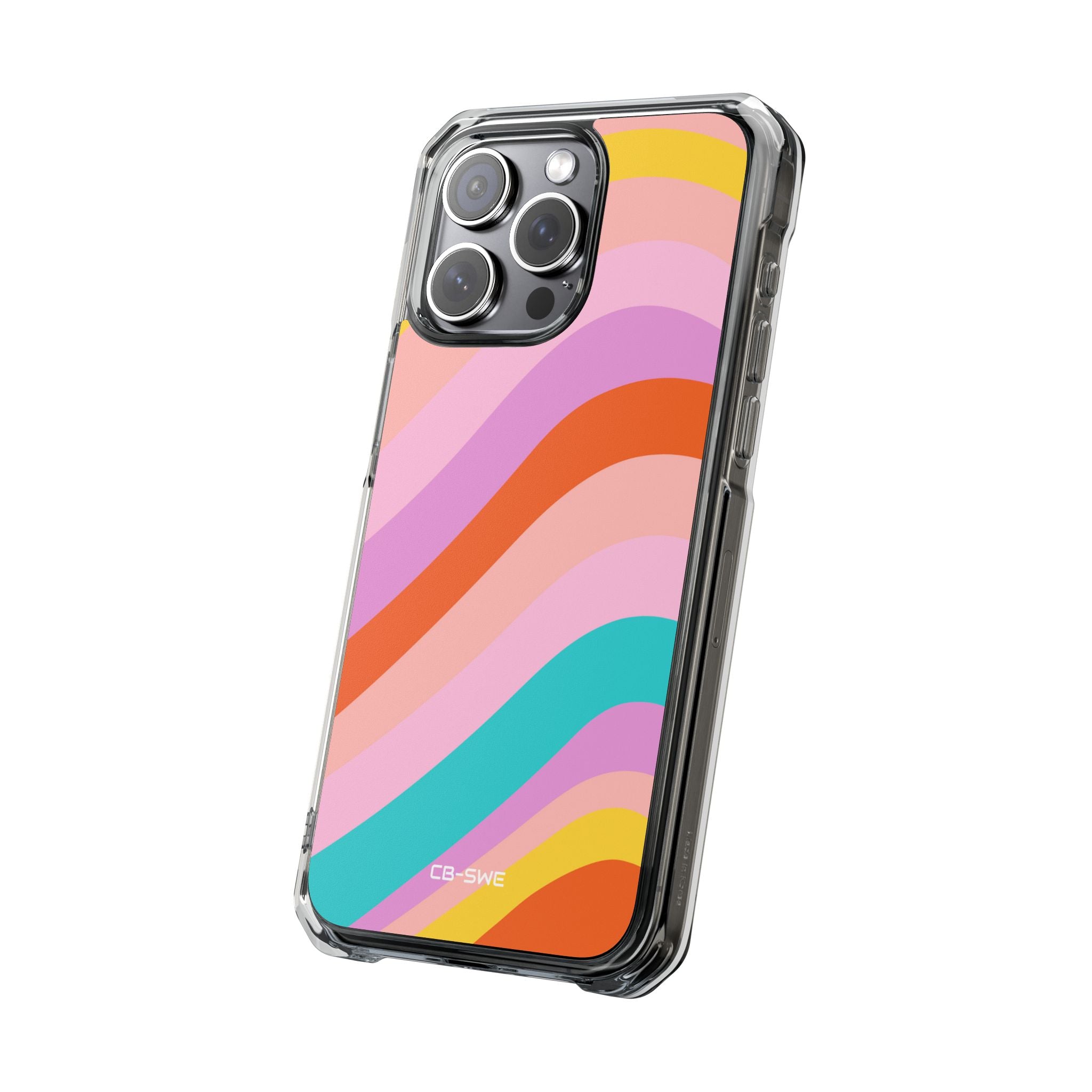 Fluid Color Waves iPhone Case - Impact