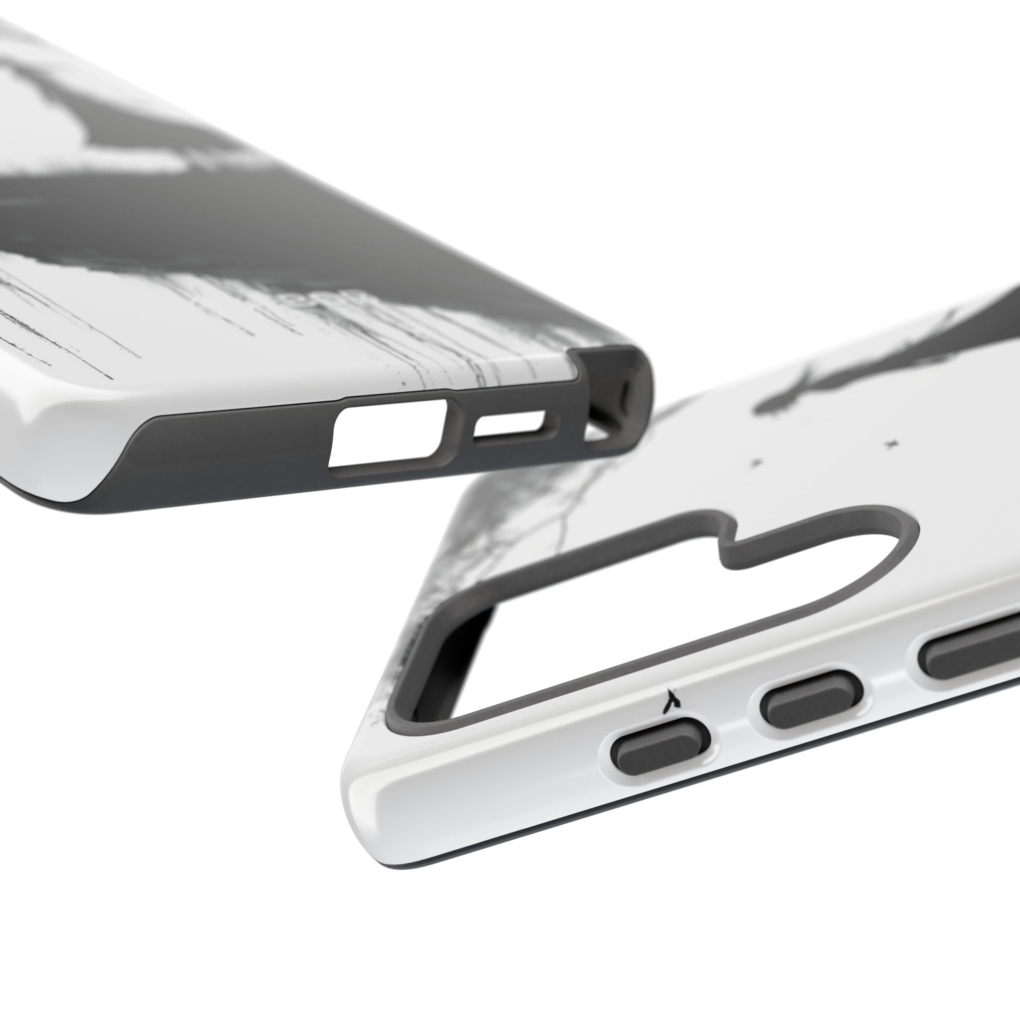 Sagoma Solitaria sulla Scogliera Samsung S25 - Tough