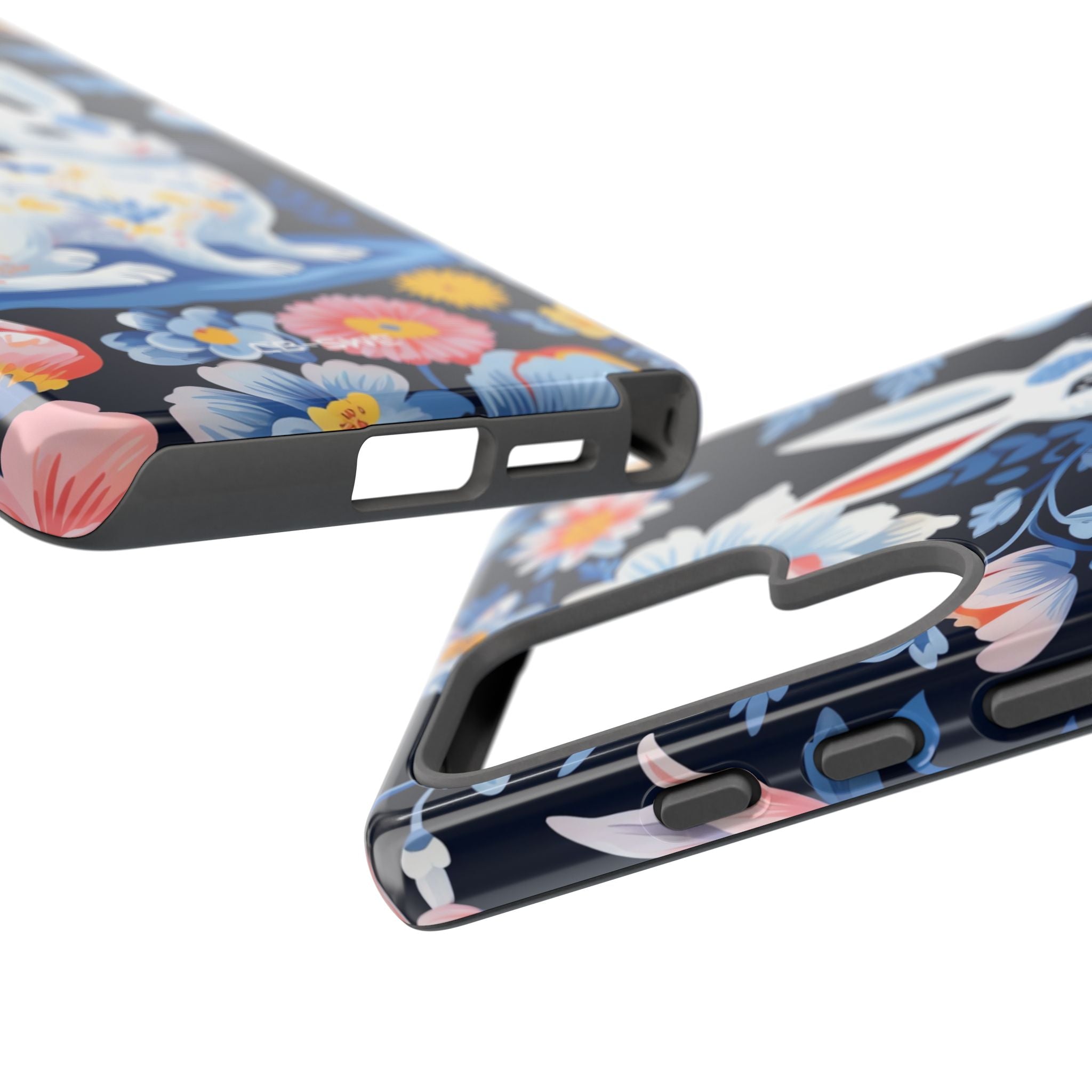 Floral Rabbit Dances - Samsung Case