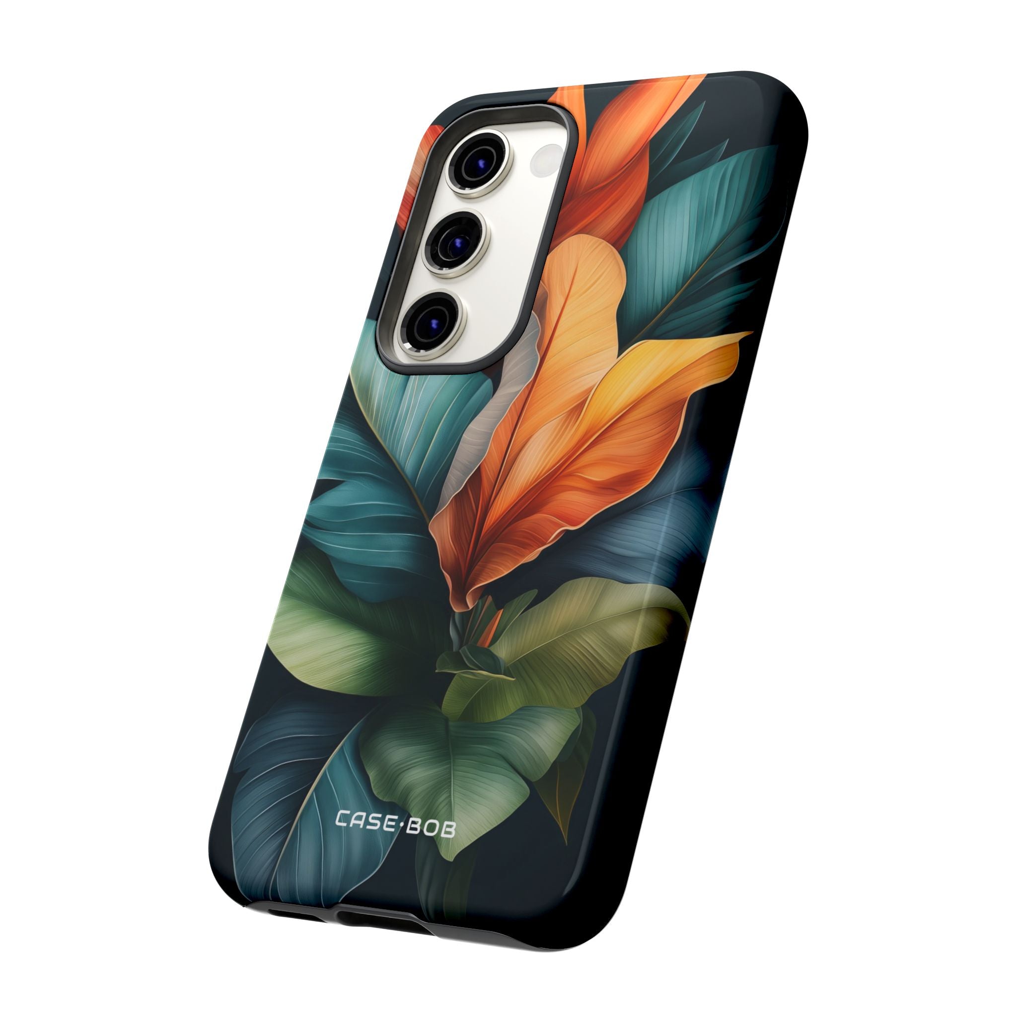 Tropical Leafburst Samsung S23 Case - Tough