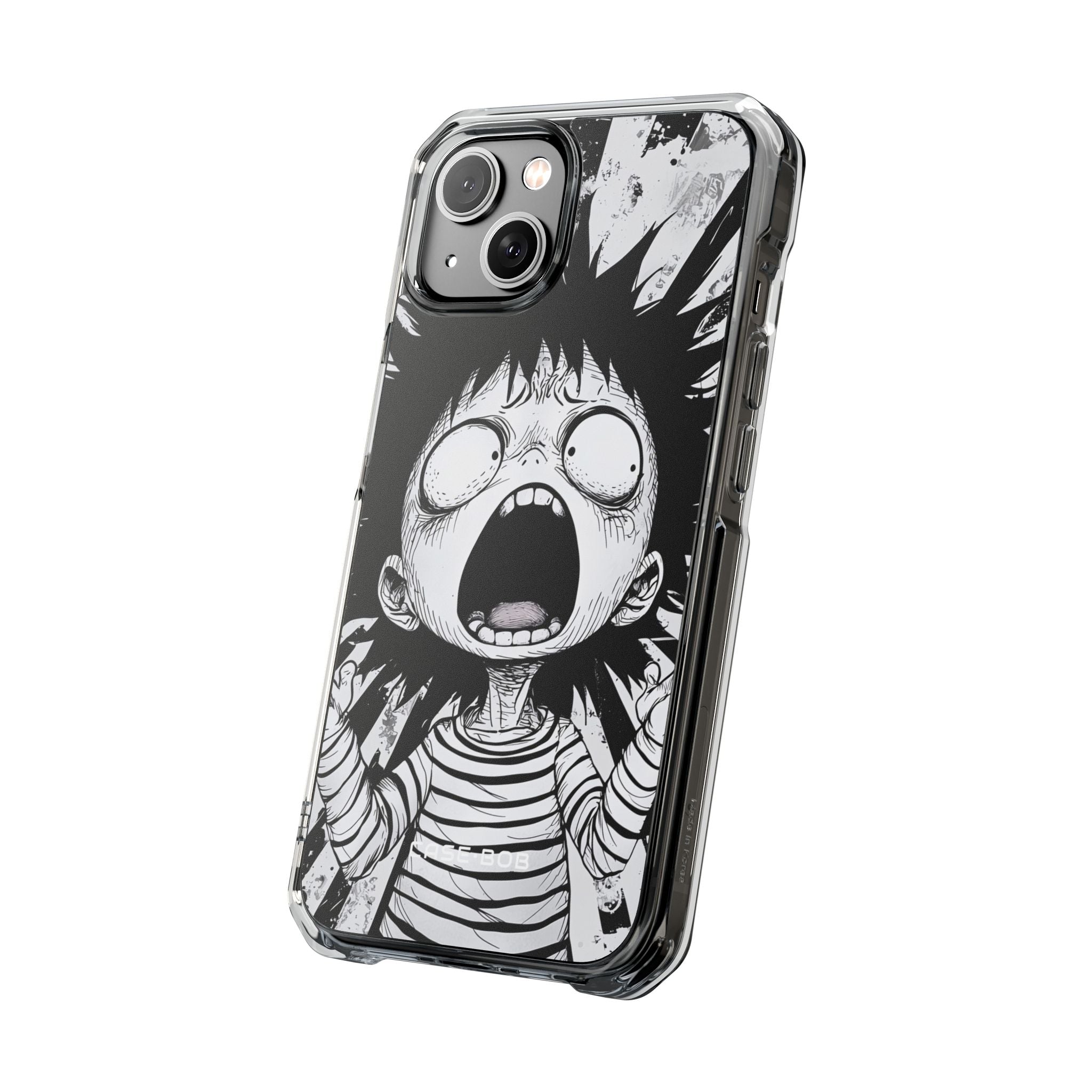 Screaming Stripes iPhone 14 Case - Impact
