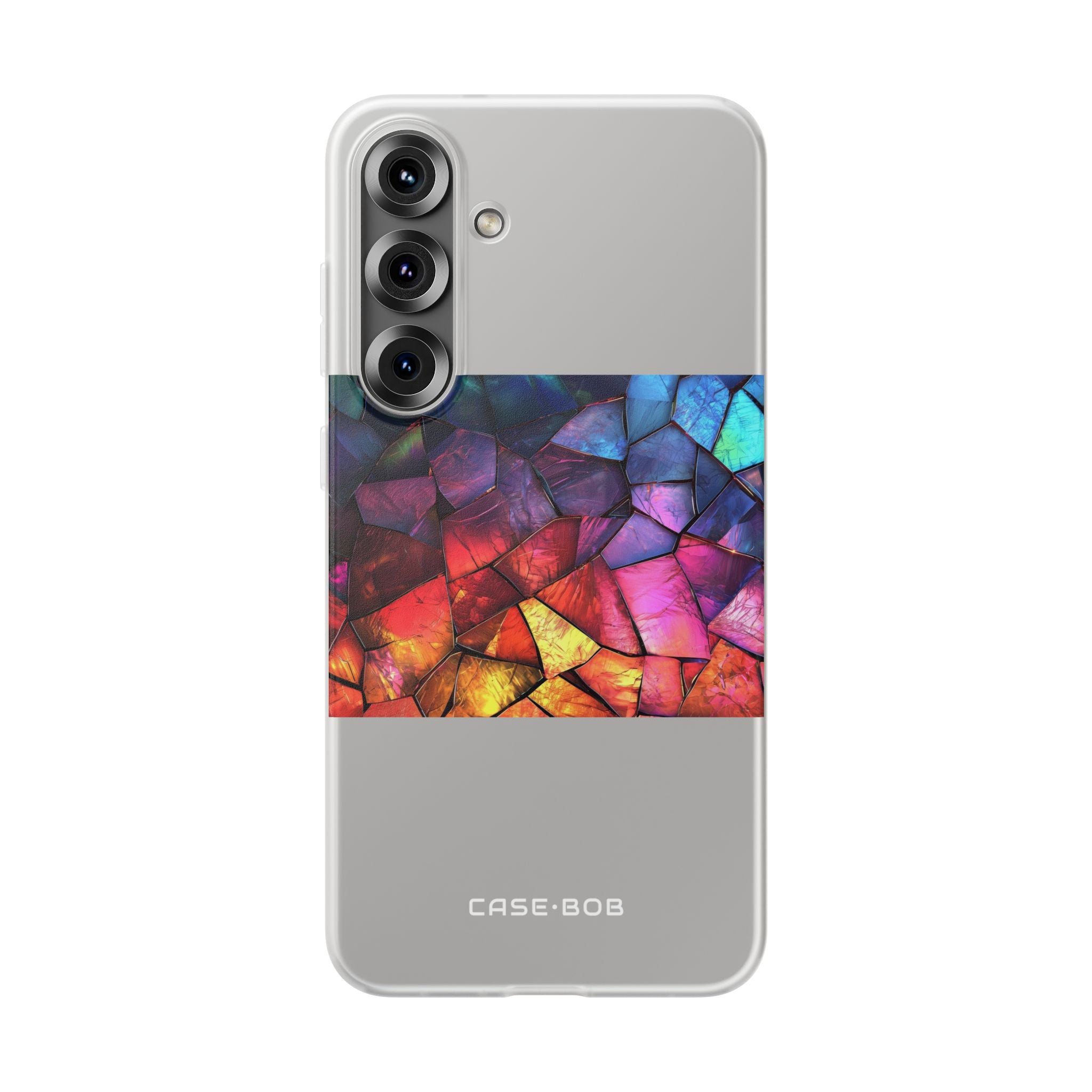 Crimson Shards Samsung S25 Plus Case - Soft