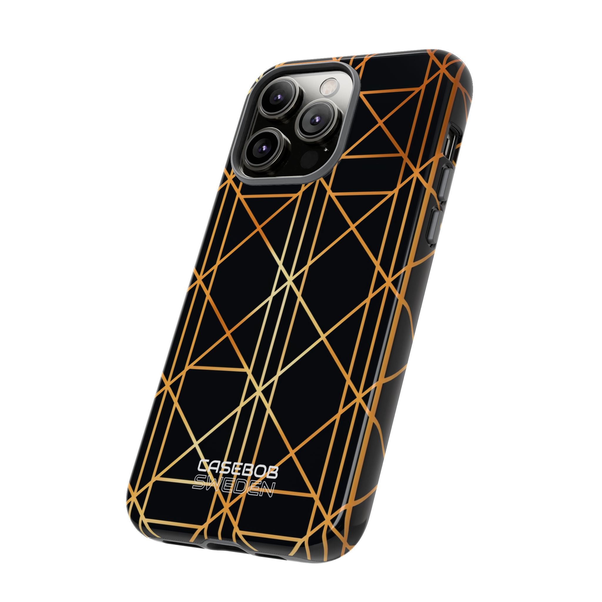 Eleganza Geometrica Dorata iPhone 14 - Tough
