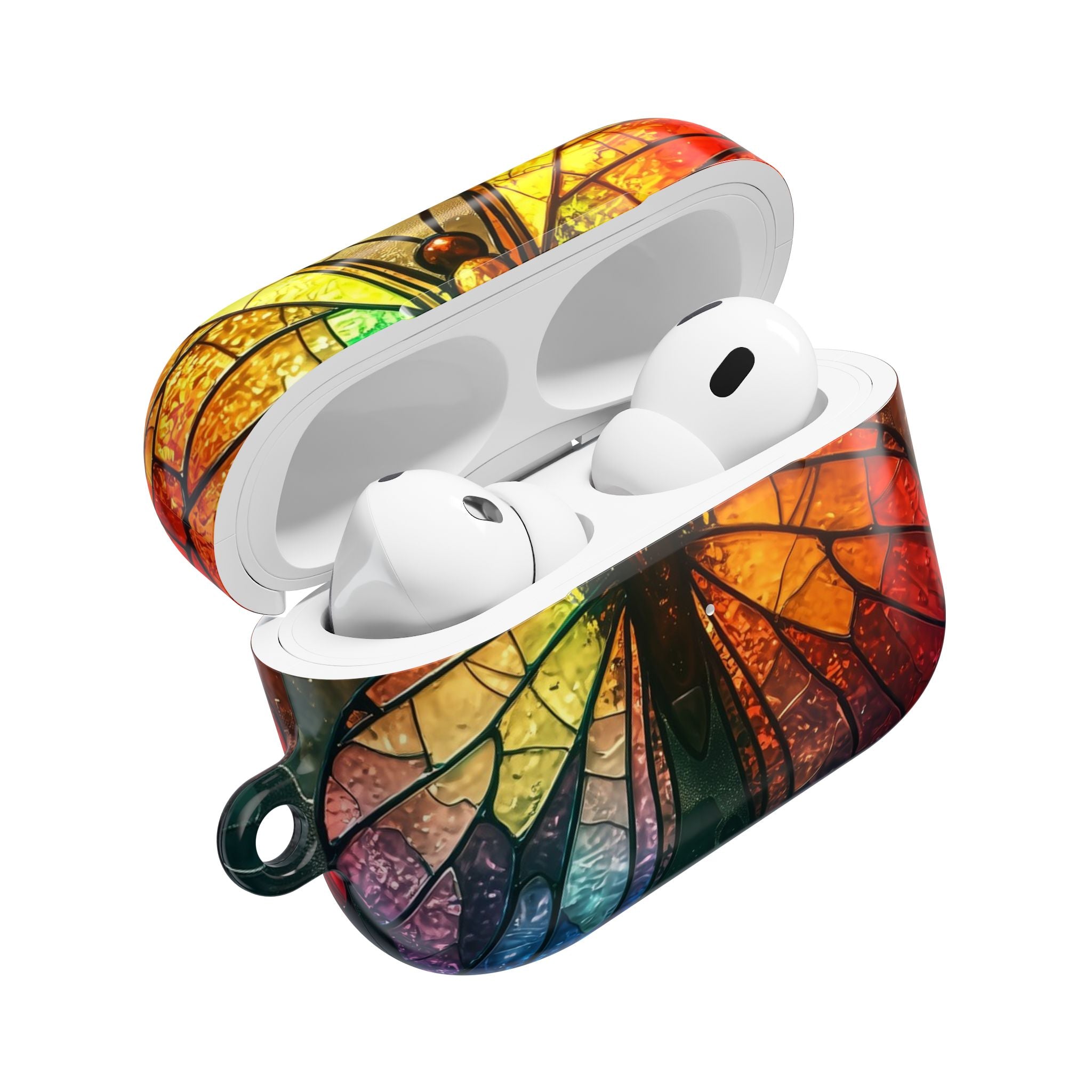 Stained Glass Butterfly - AirPods Case