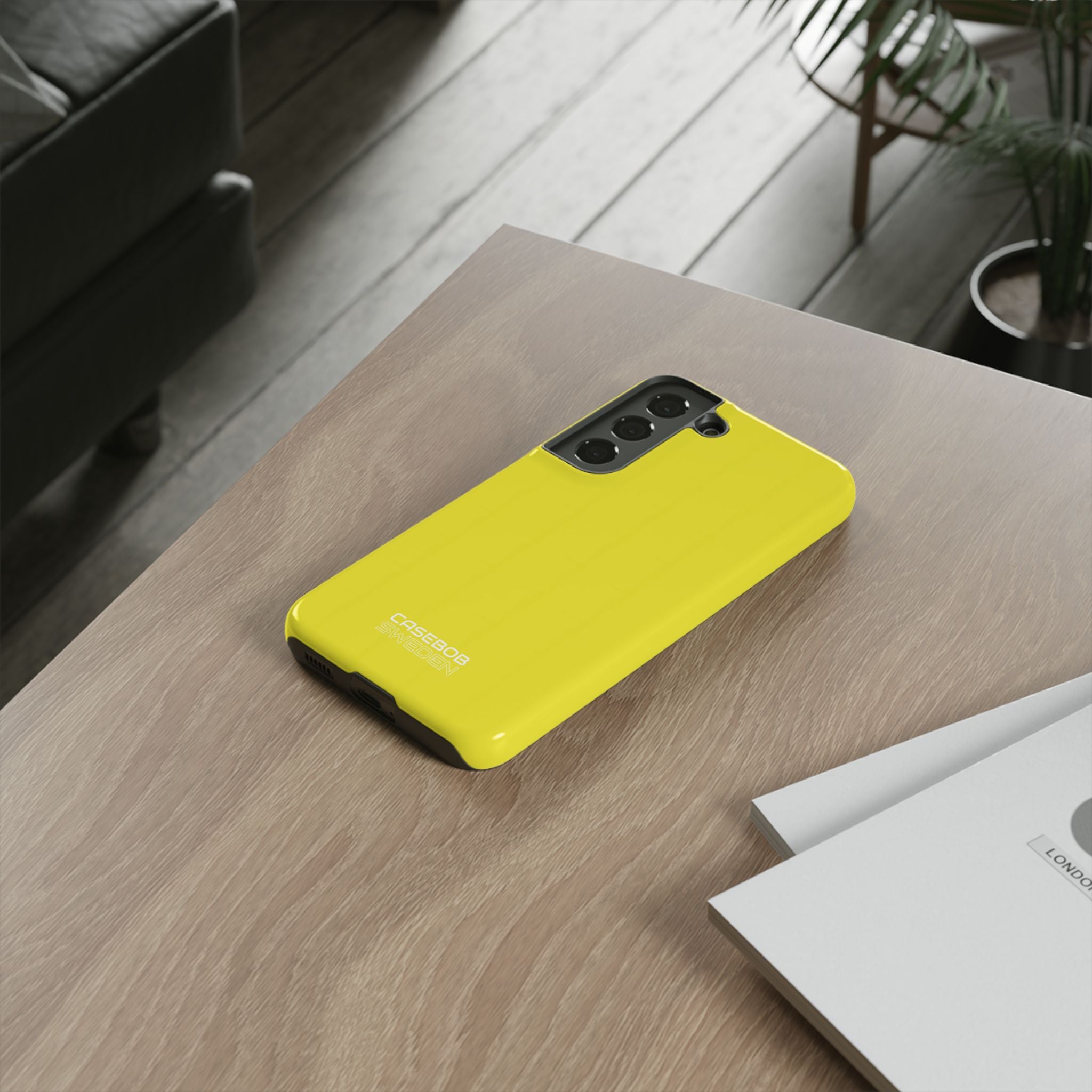 Zitronengelbes Samsung S22 – Robust