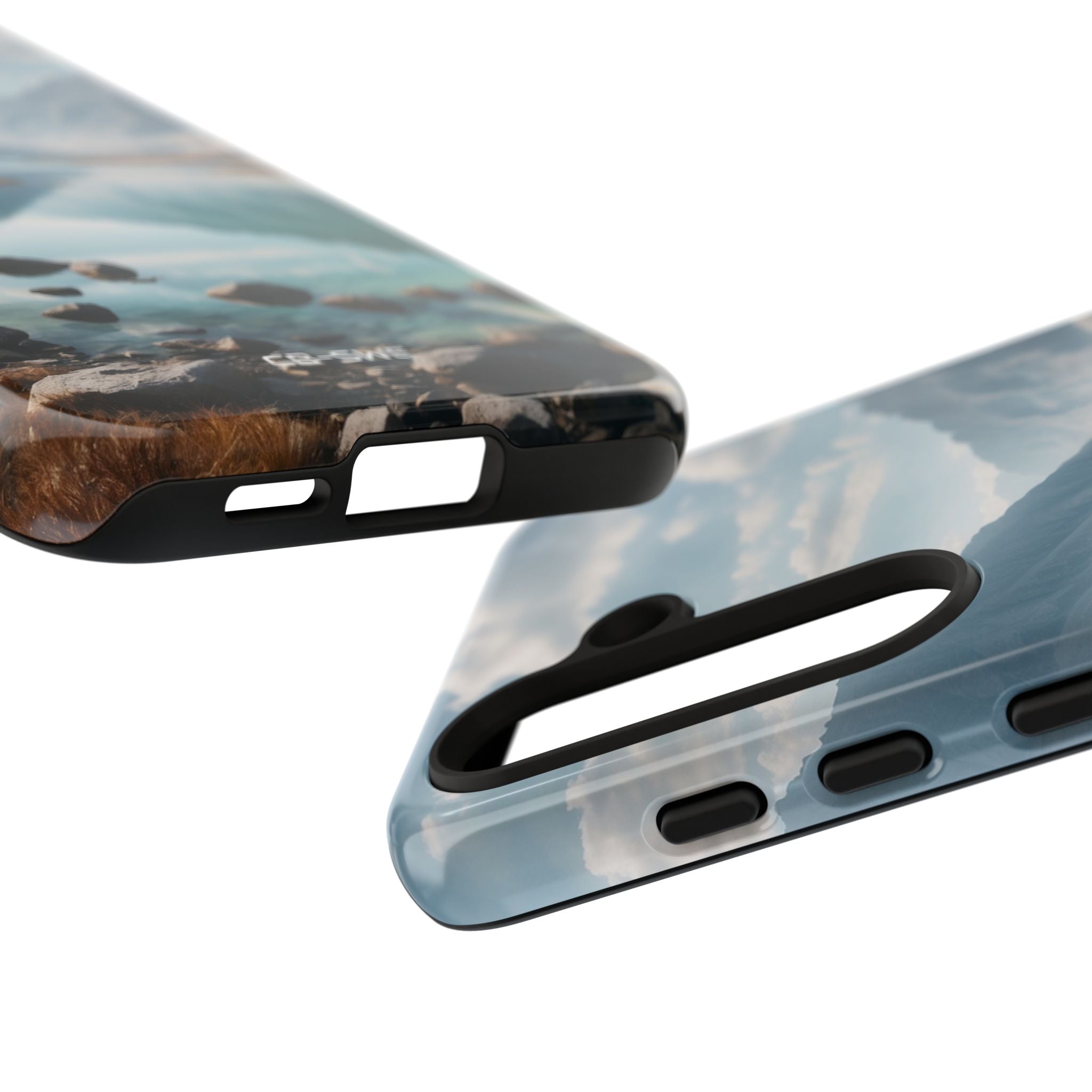 Mountain Reflections Swim - Samsung Case