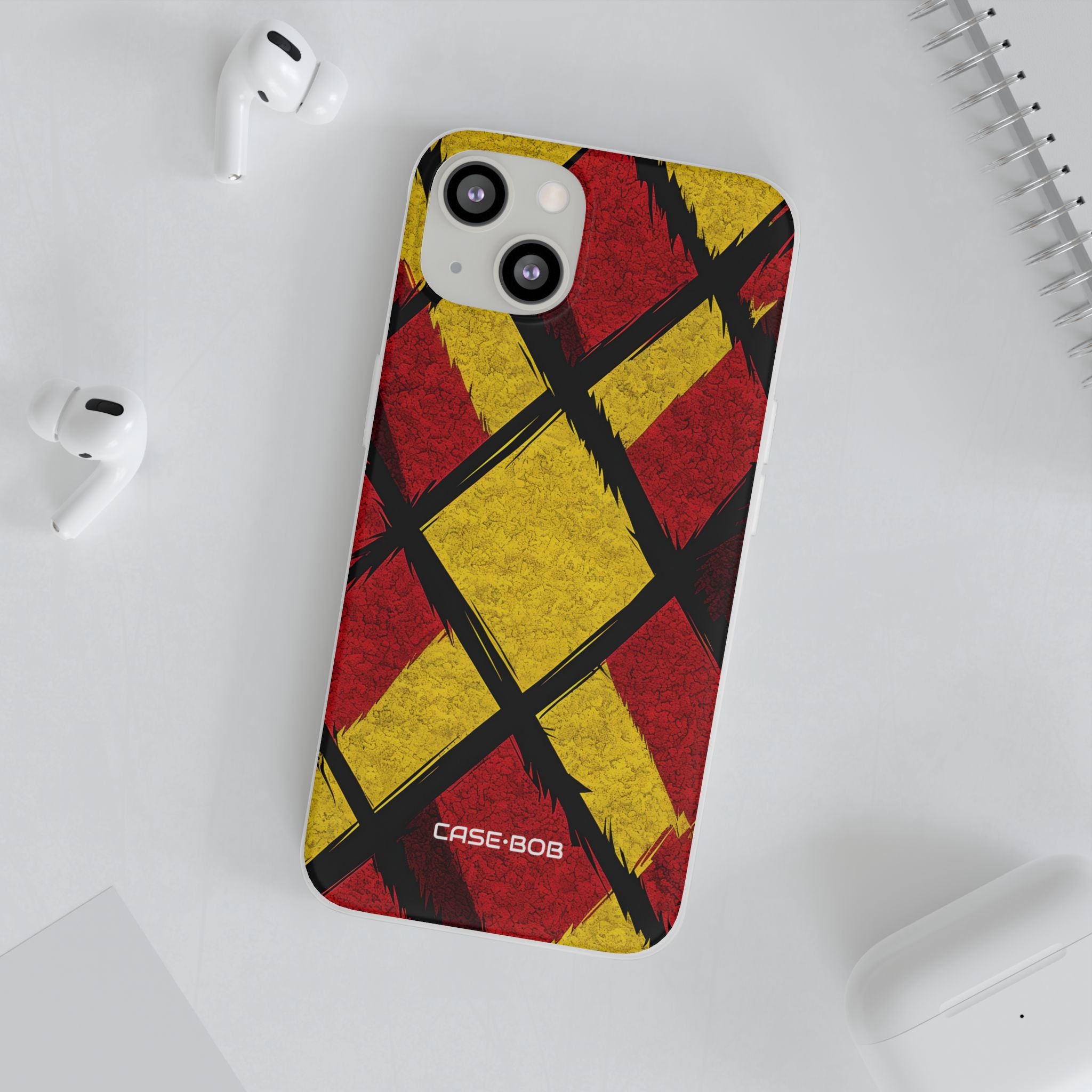 Vibrant Geometric Diamonds iPhone 13 - Soft Case
