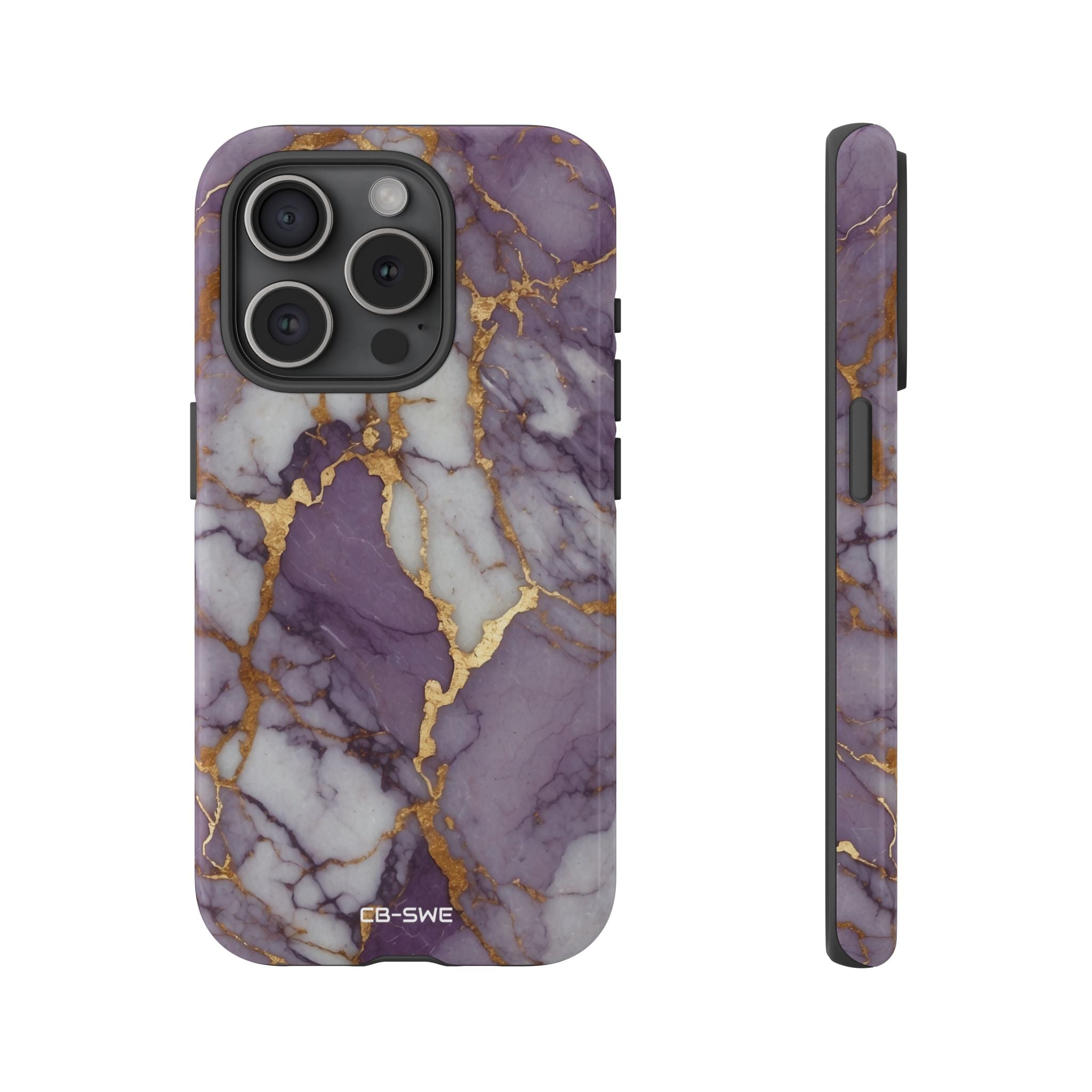 Lavender Veins Flow - iPhone Case