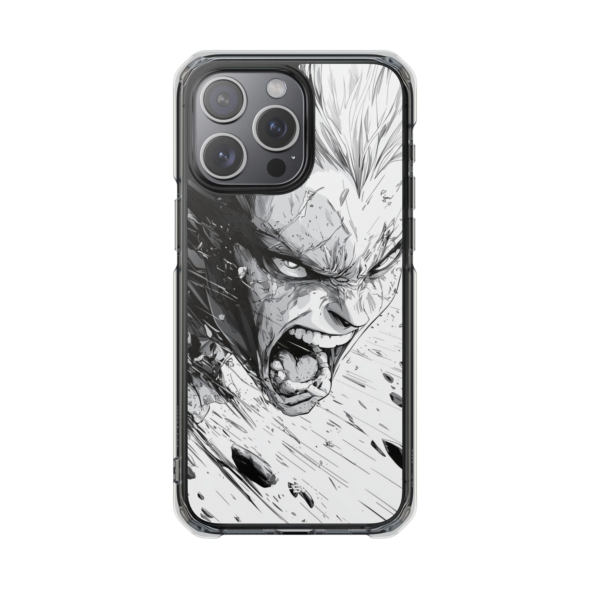 Fierce Emotion Erupts iPhone Case - Impact