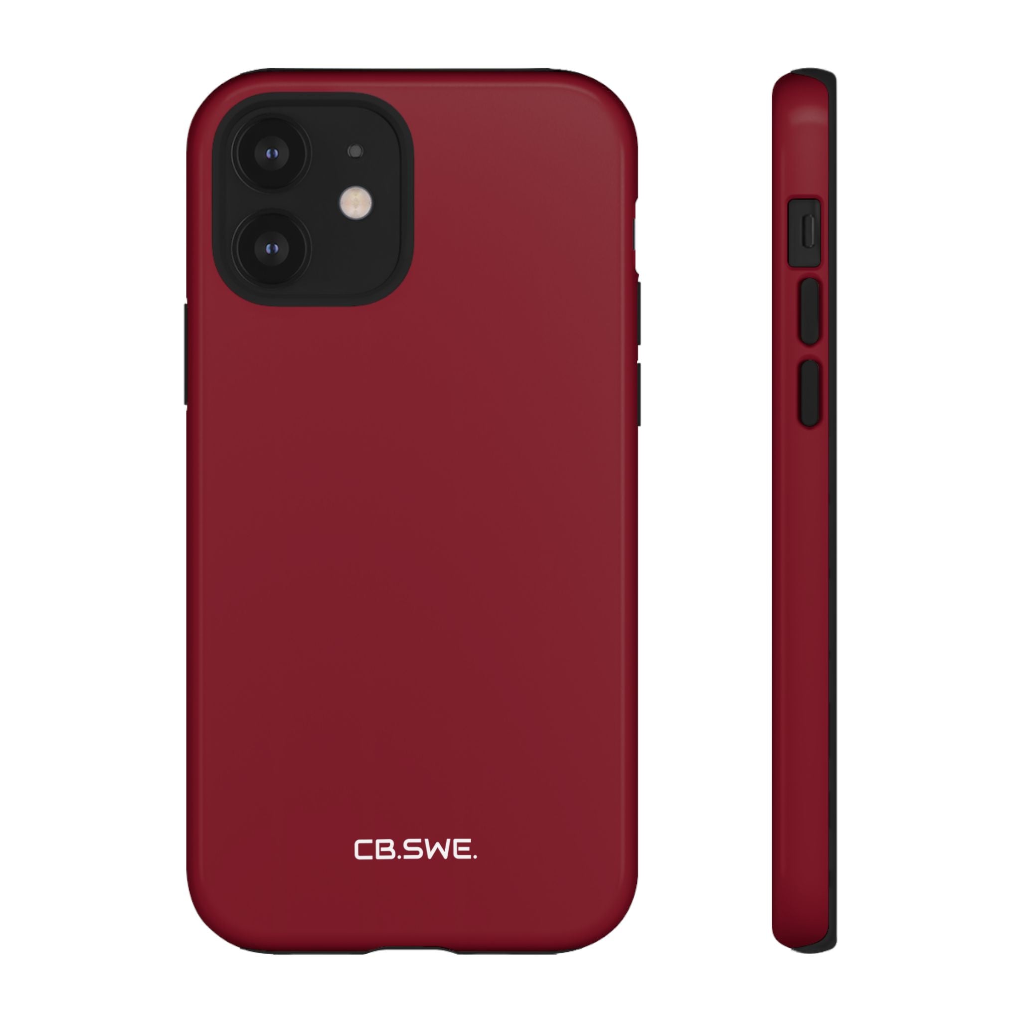 Burgundy iPhone Case - Tough