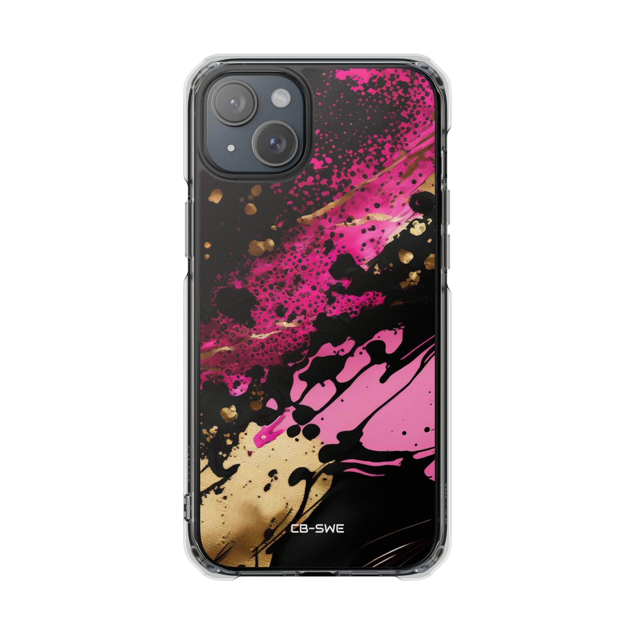 Dynamic Splatter Elegance iPhone Case - Impact