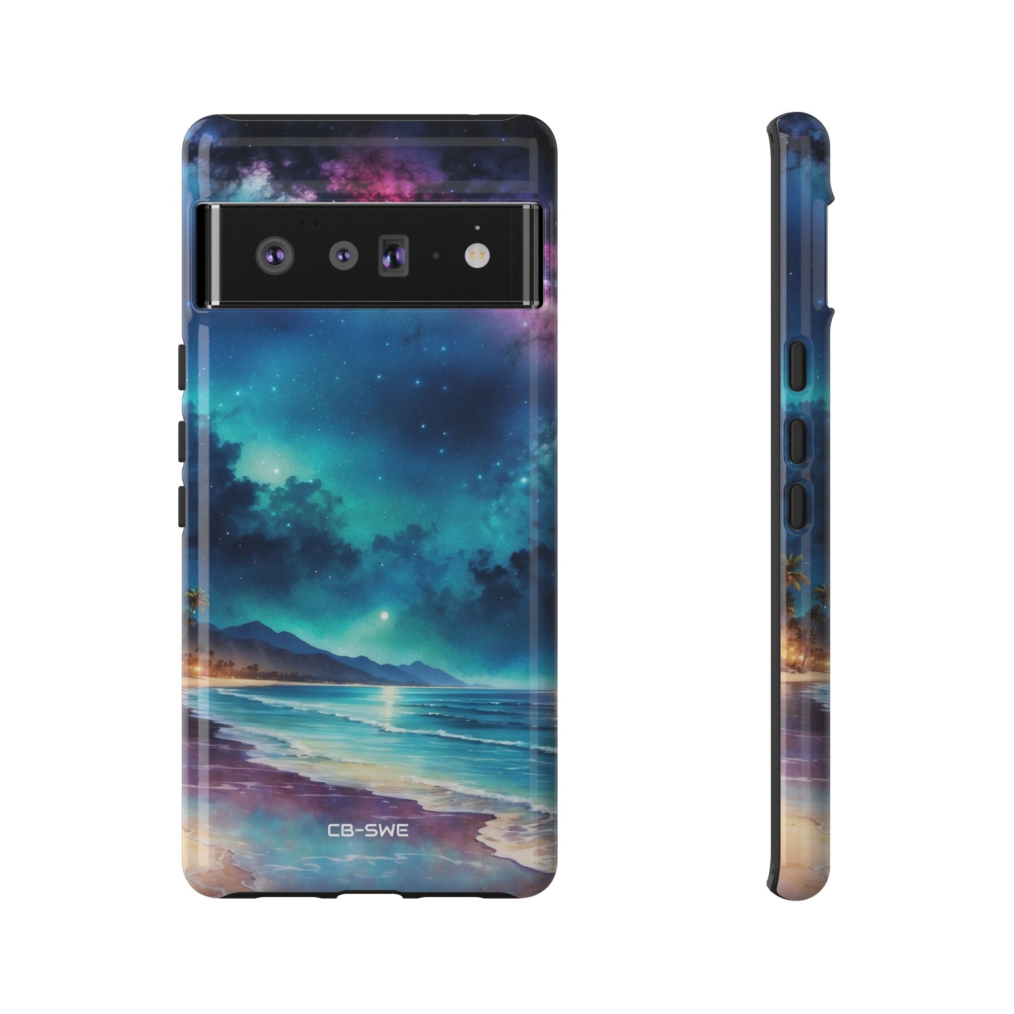 **Waves Embrace Stars** - Google Pixel Case