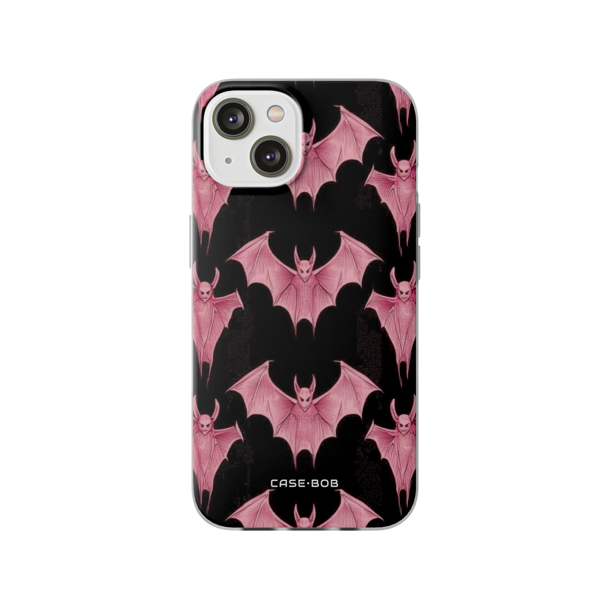 Pink Batwave iPhone 14 Case - Soft