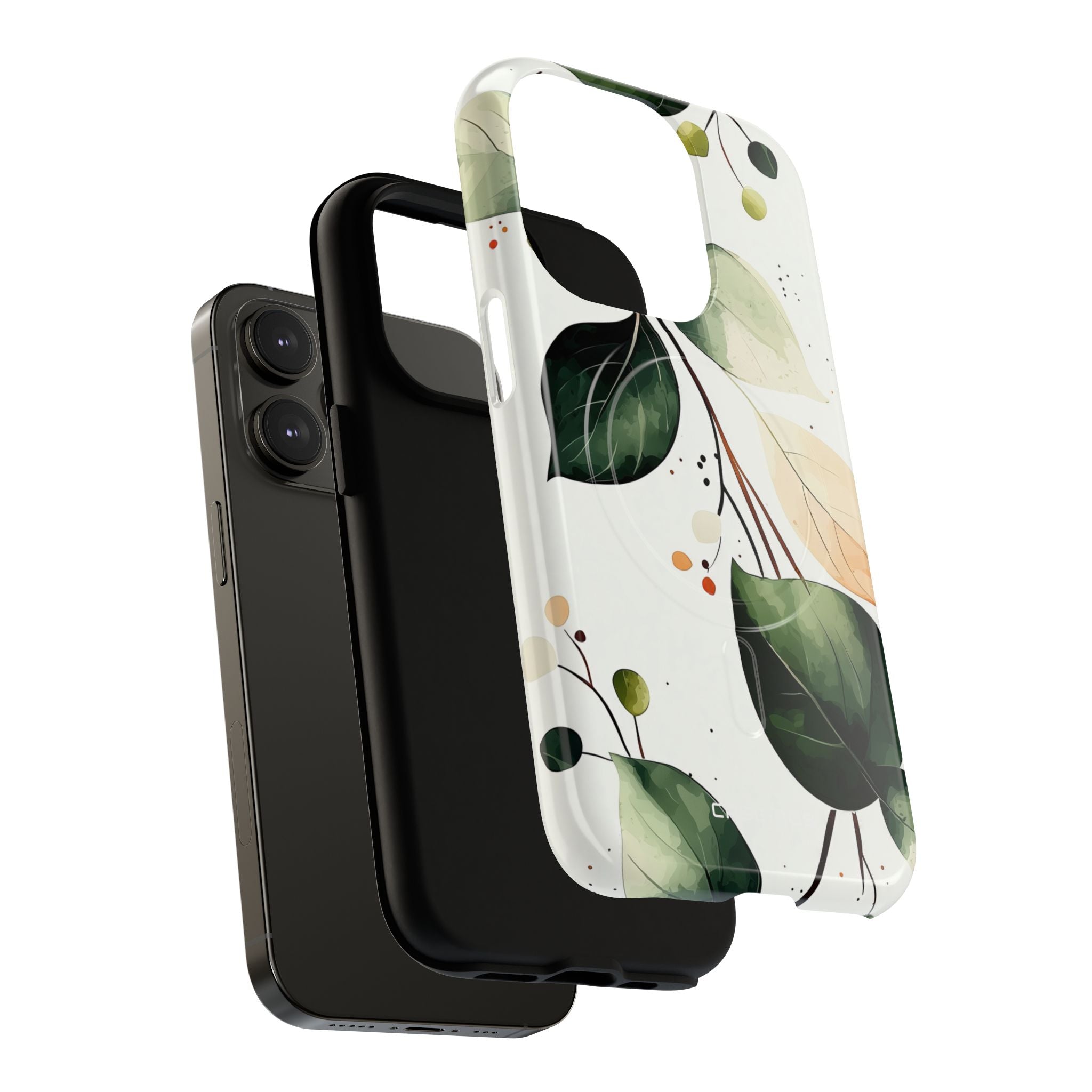 Greenberry Branch iPhone 14 Pro Case - Tough+