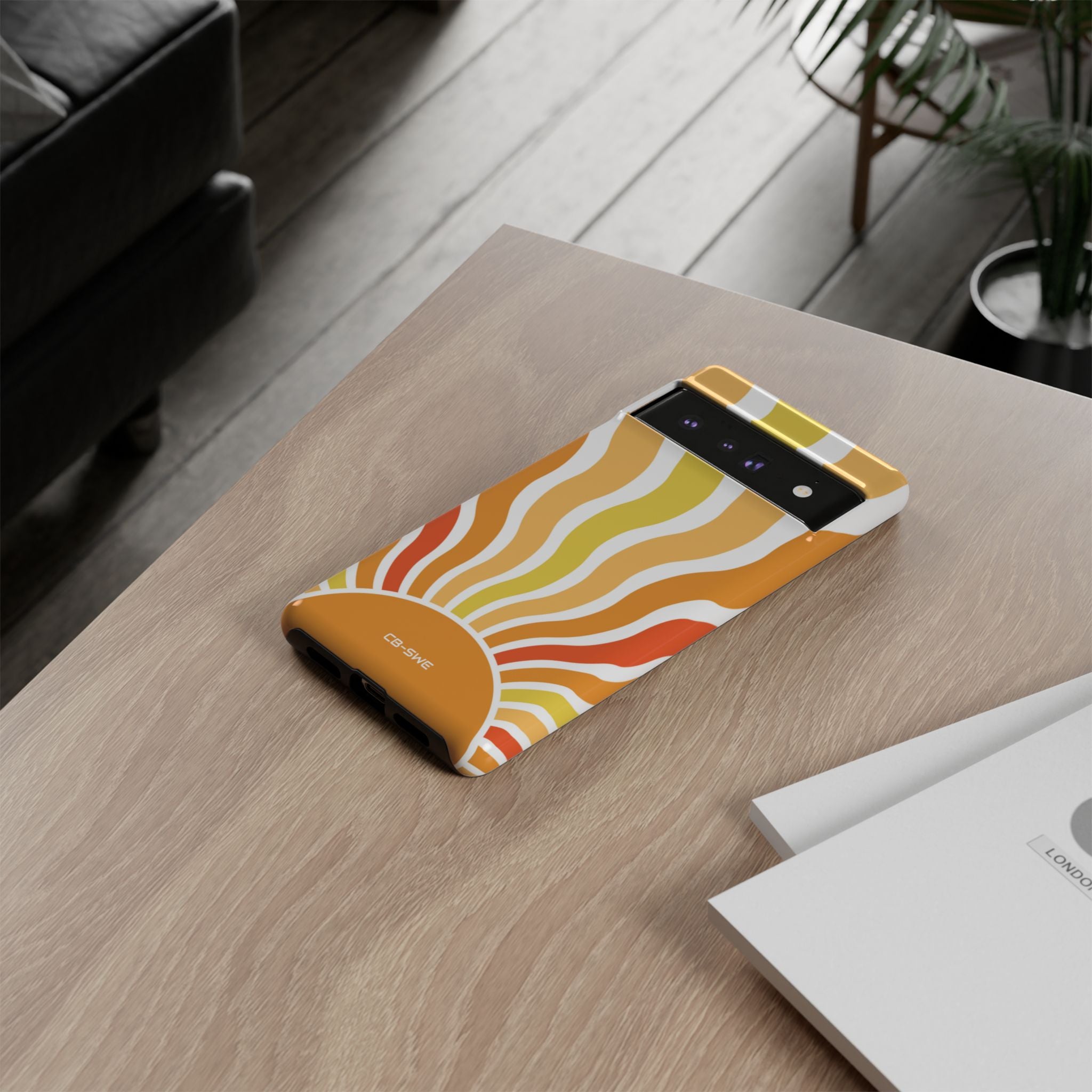 Retro Sunshine Waves - Google Pixel Case