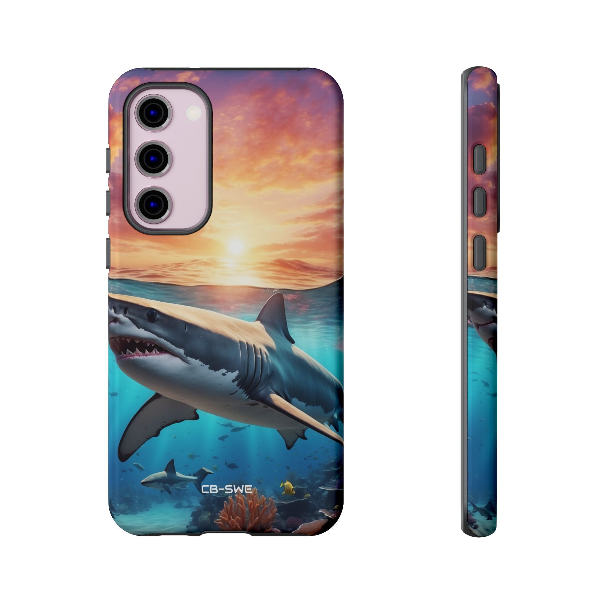 Shark Swims Through - Samsung Case