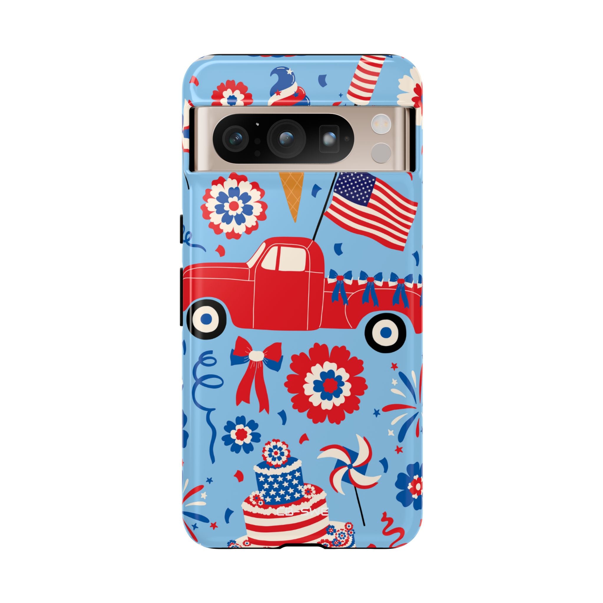 Celebration Fireworks Burst - Google Pixel Case