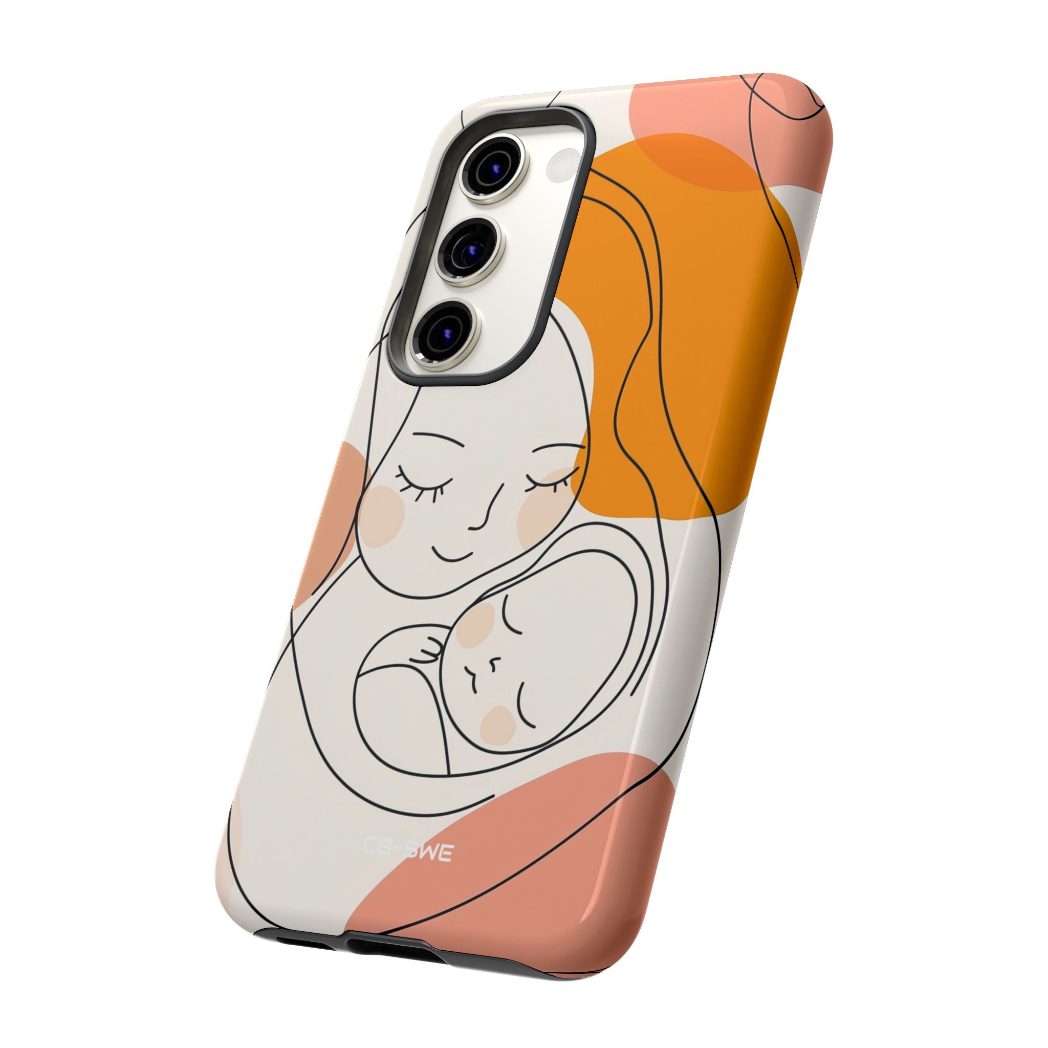 Mother Embraces Child - Samsung Case