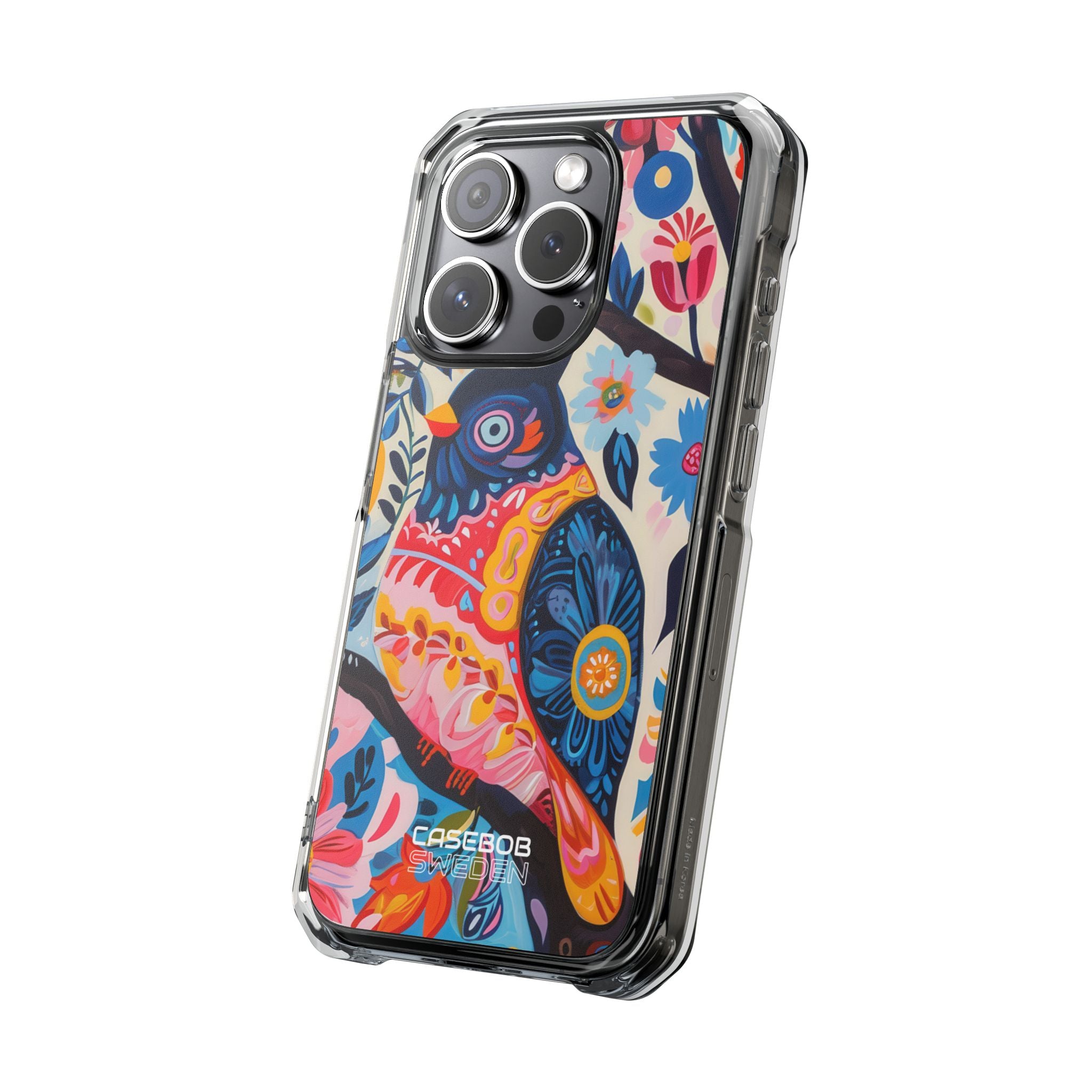 Whimsical Owl Garden iPhone 15 - Impact Clear+