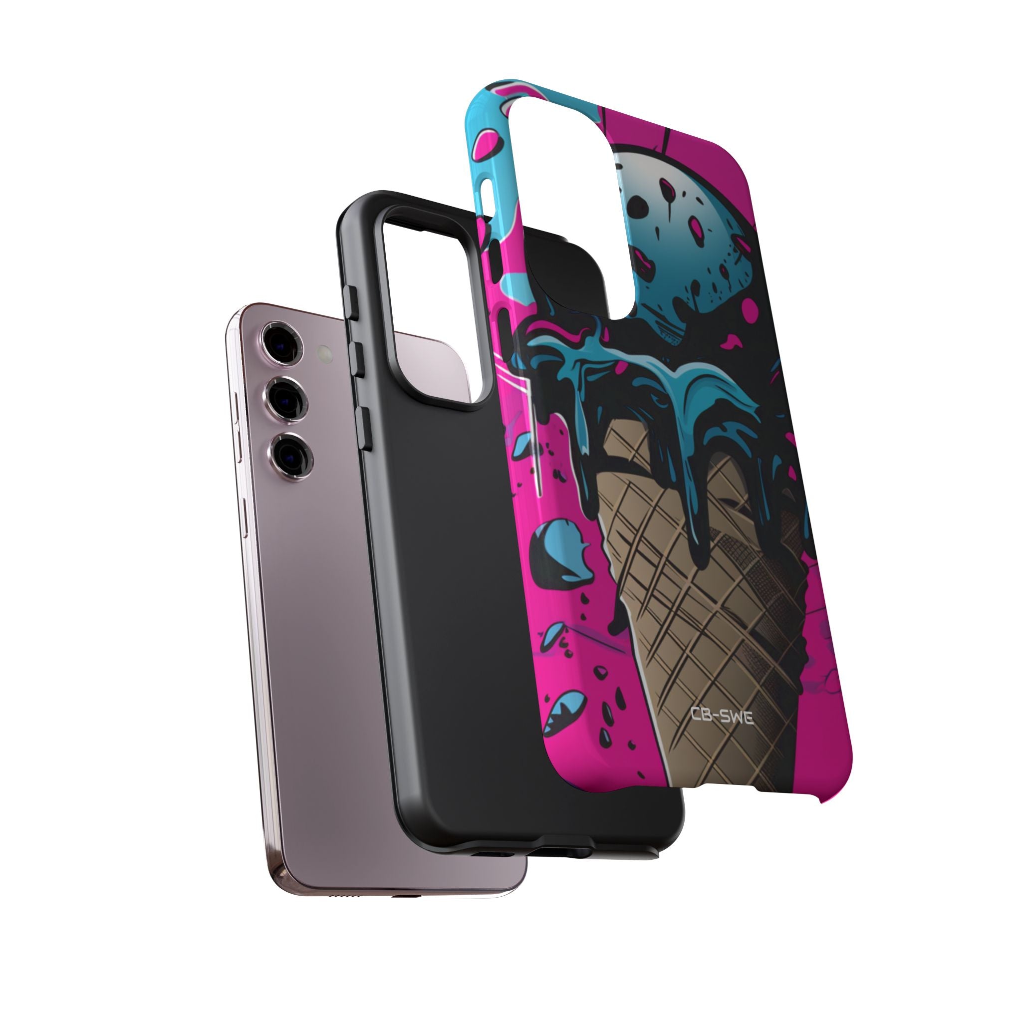 Vibrant Ice Cream Splash - Samsung Case