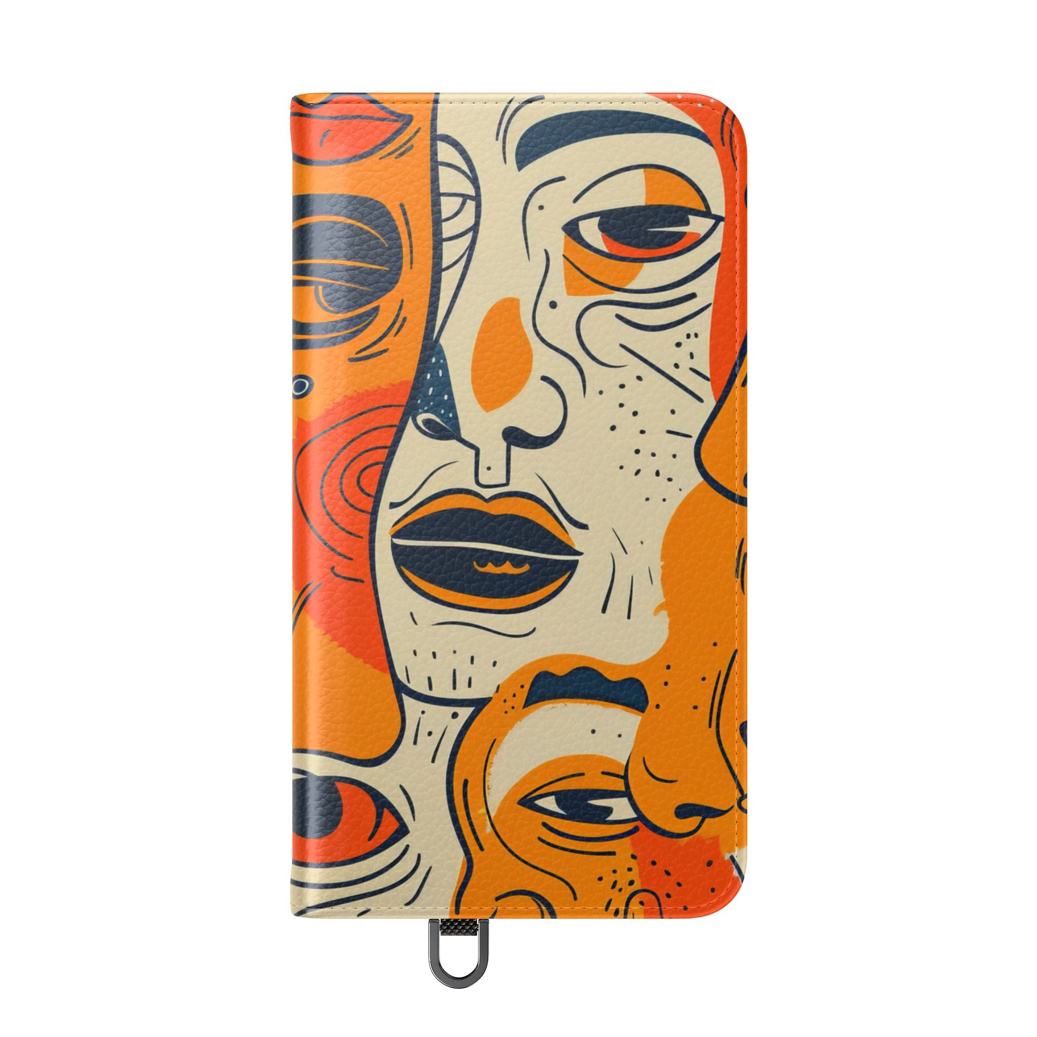 Overlapping Faces - Samsung S24 Case - Wallet