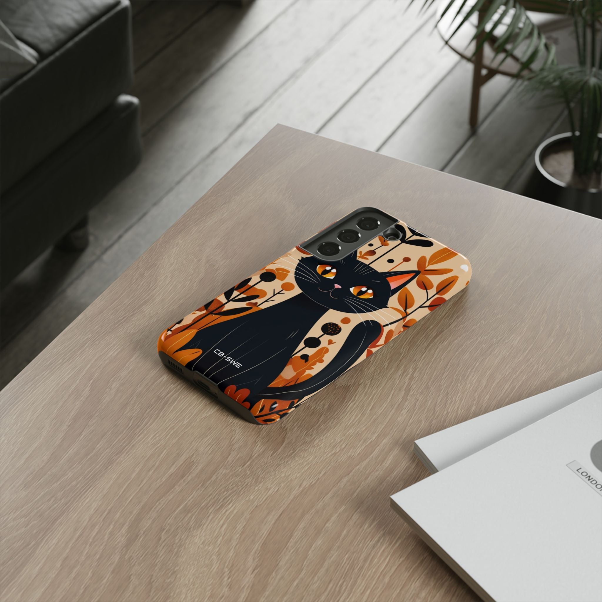 Autumnal Cat Whimsy - Samsung Case
