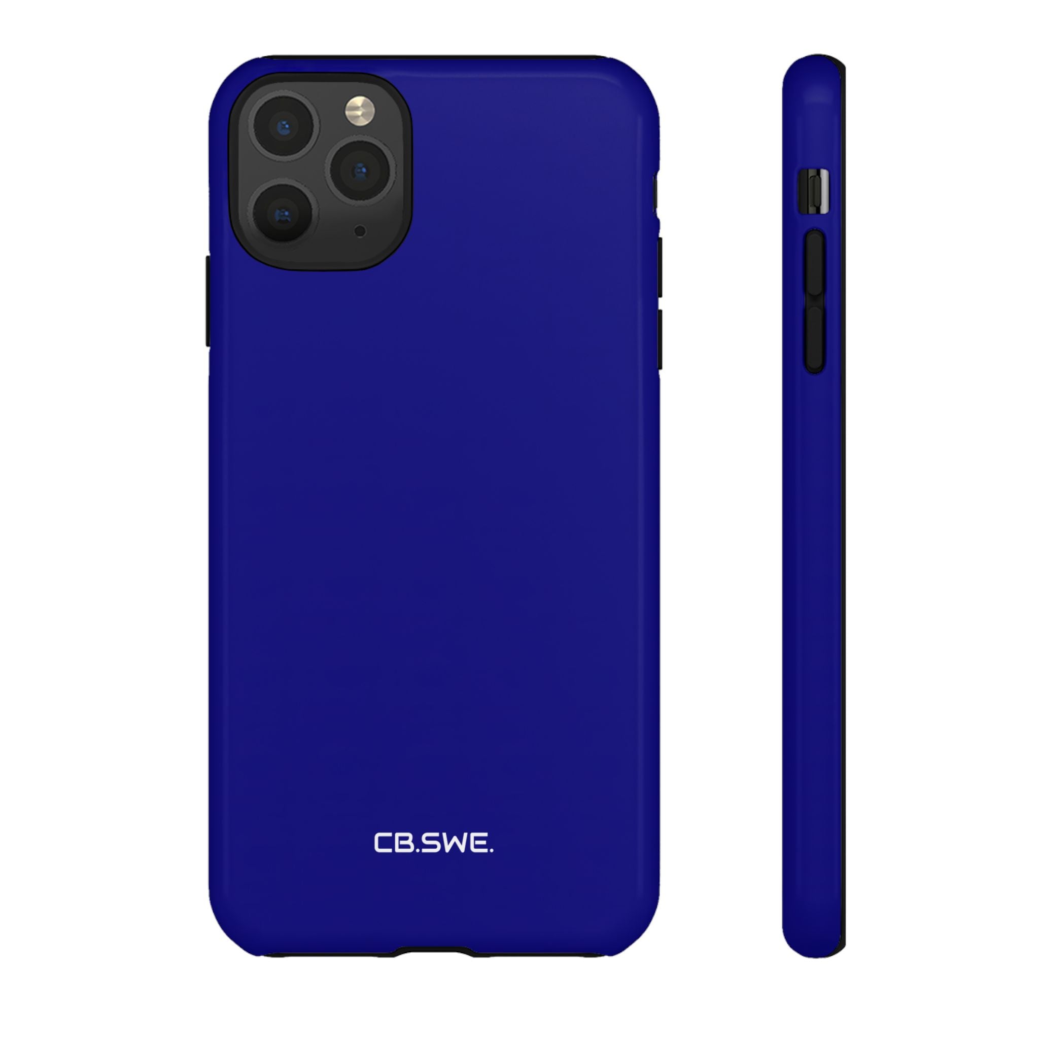 Navy Blue iPhone Case - Tough