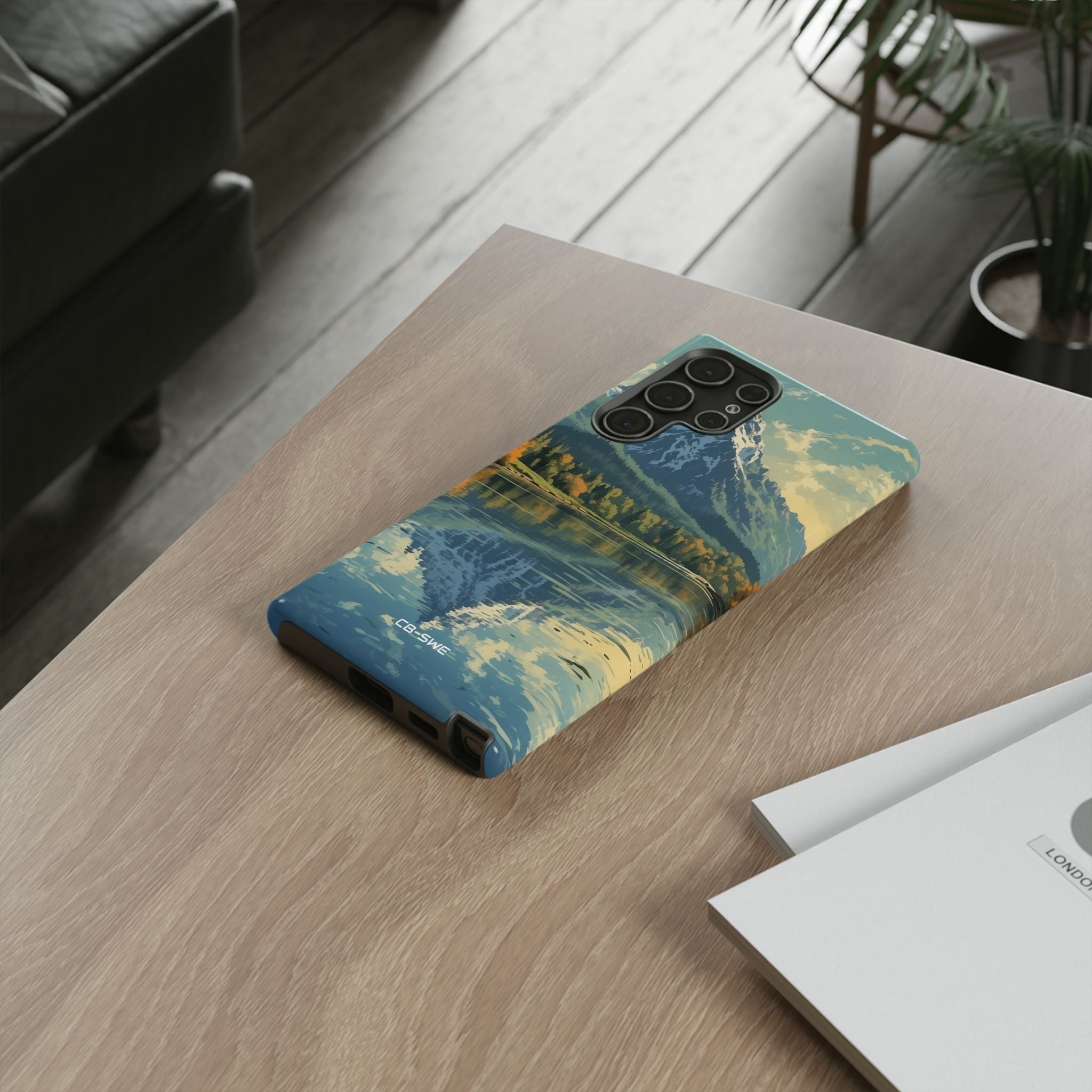 Mountain Reflects Calm - Samsung Case