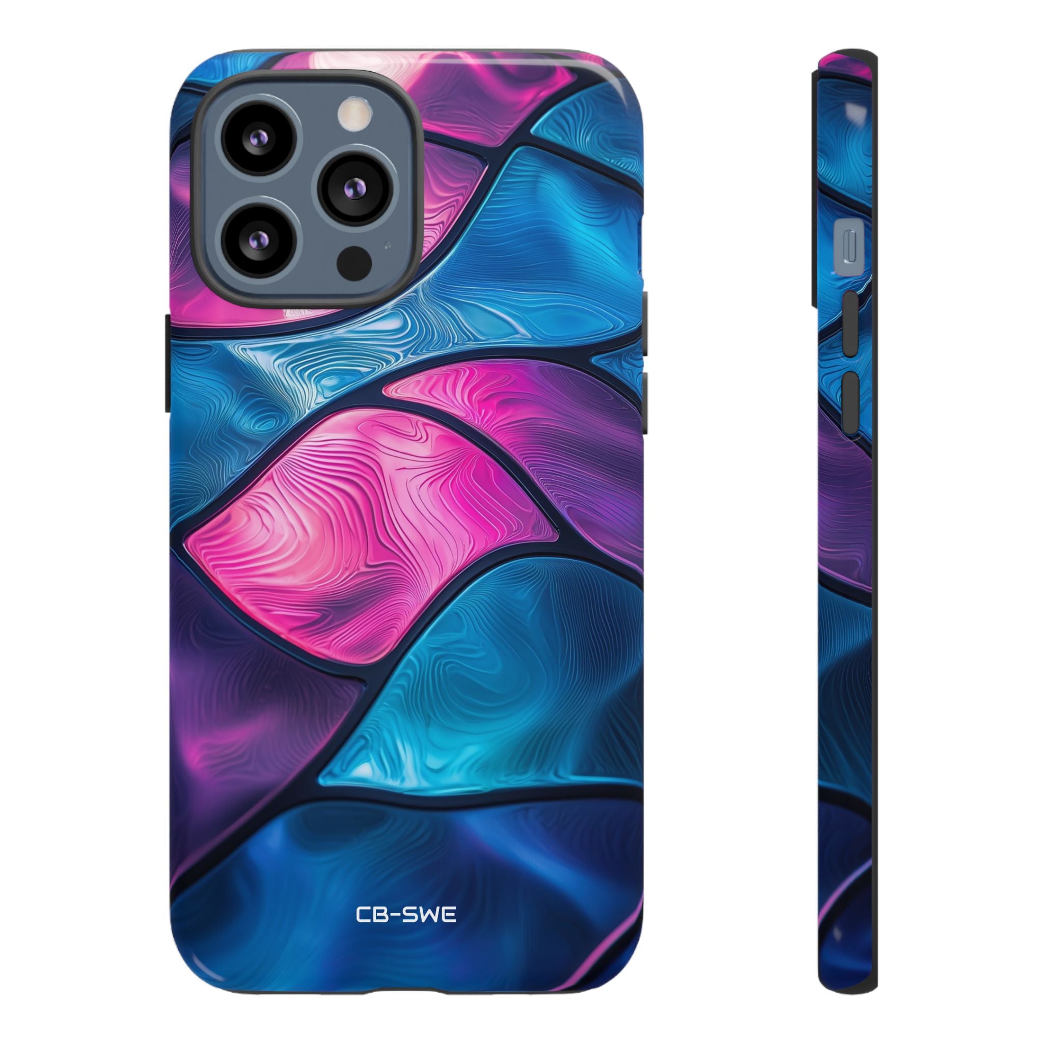 Shimmering Waves Flow - iPhone Case