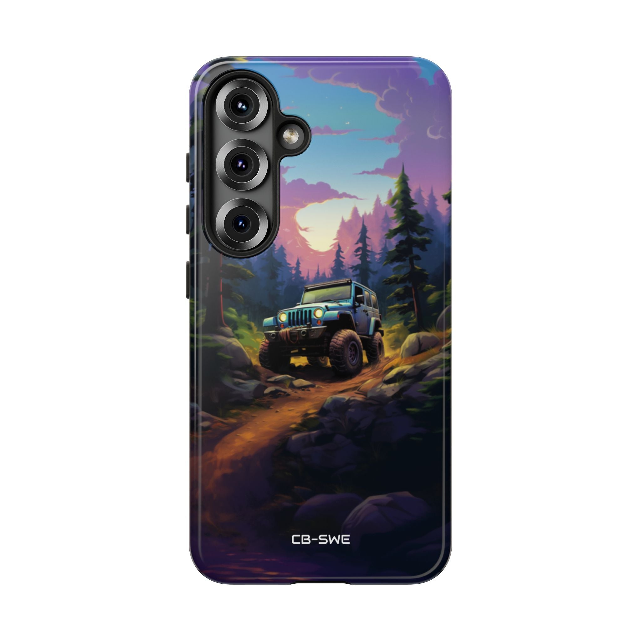 Sunset Forest Drive - Samsung Case