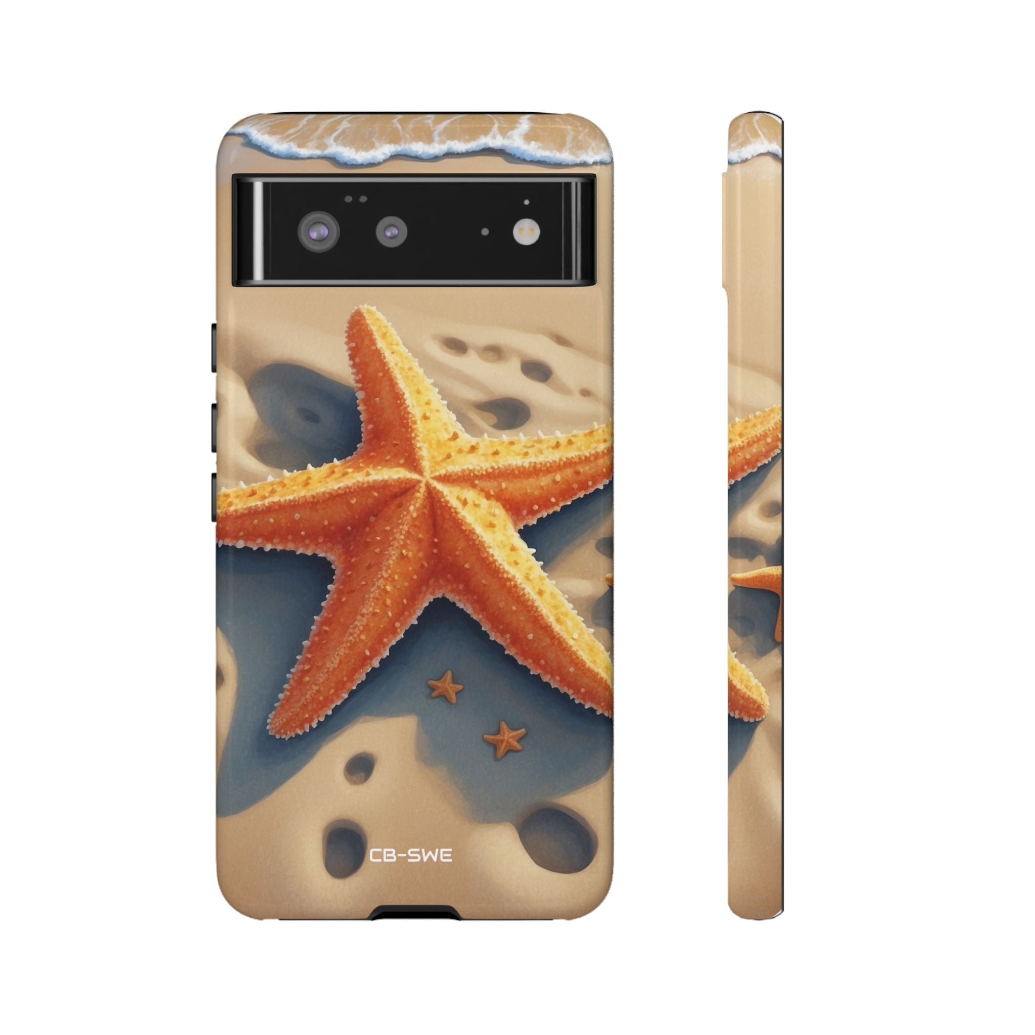 Starfish Rests On Sand - Google Pixel Case