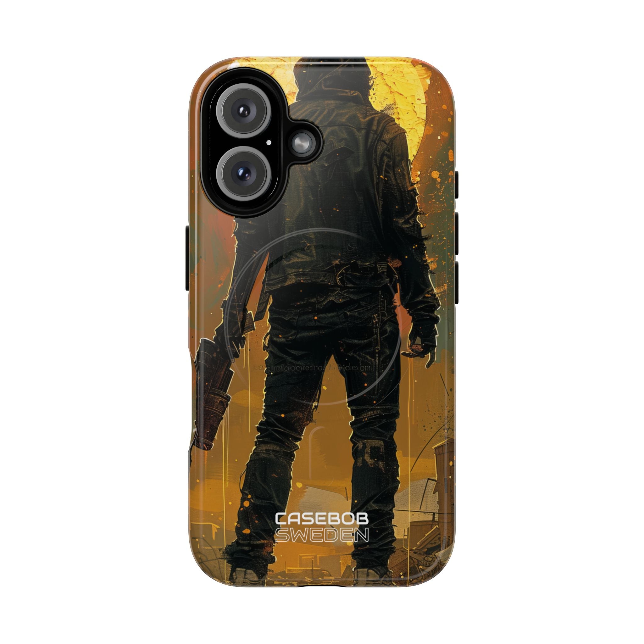 Crimson Fallout Horizon iPhone 16 - Tough+