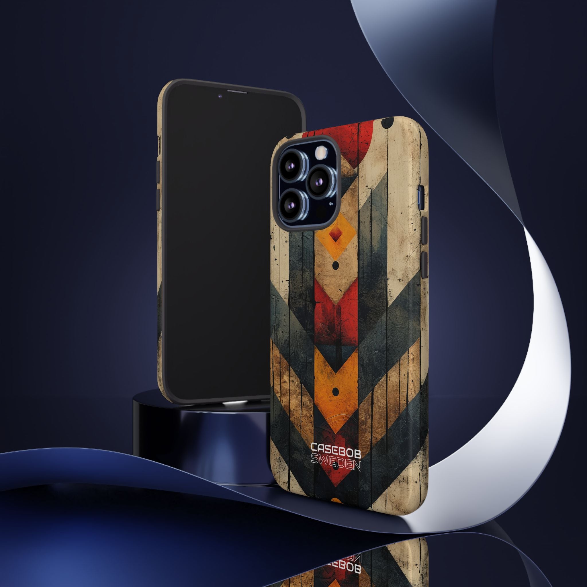 Geometric Fire Rise iPhone 13 - Tough