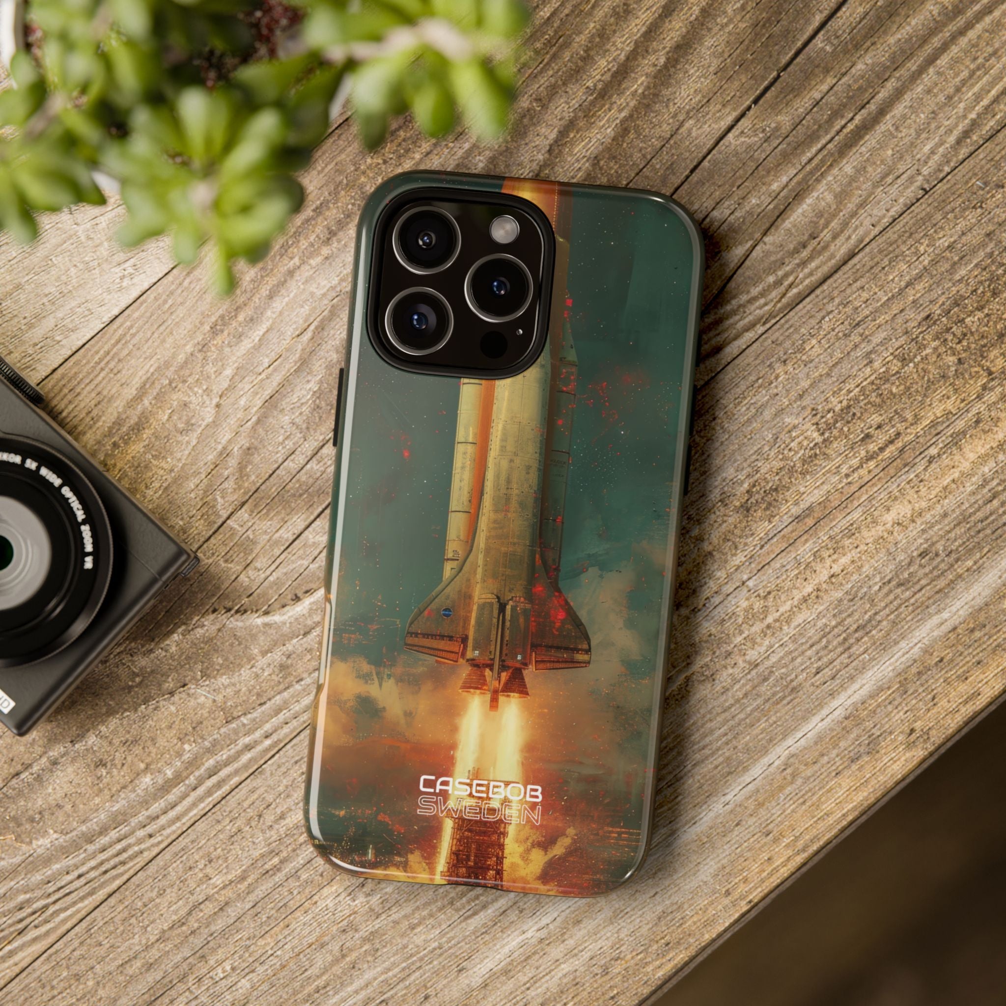 Cosmic Shuttle Ascent iPhone 16 - Tough