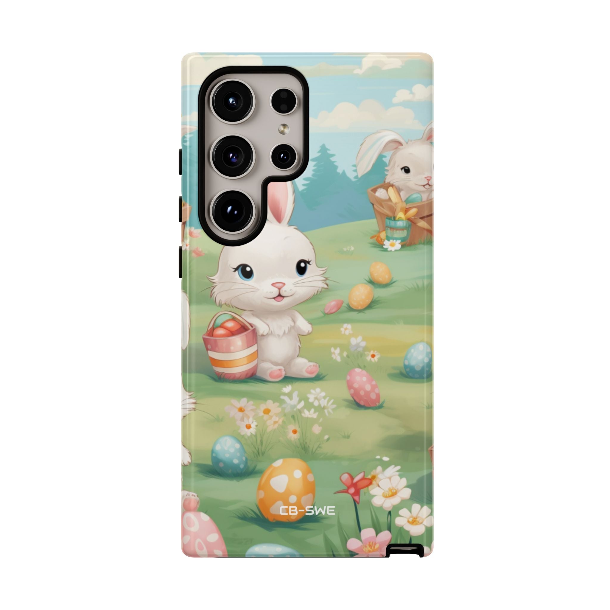 Bunnies Hunt Eggs - Samsung Case