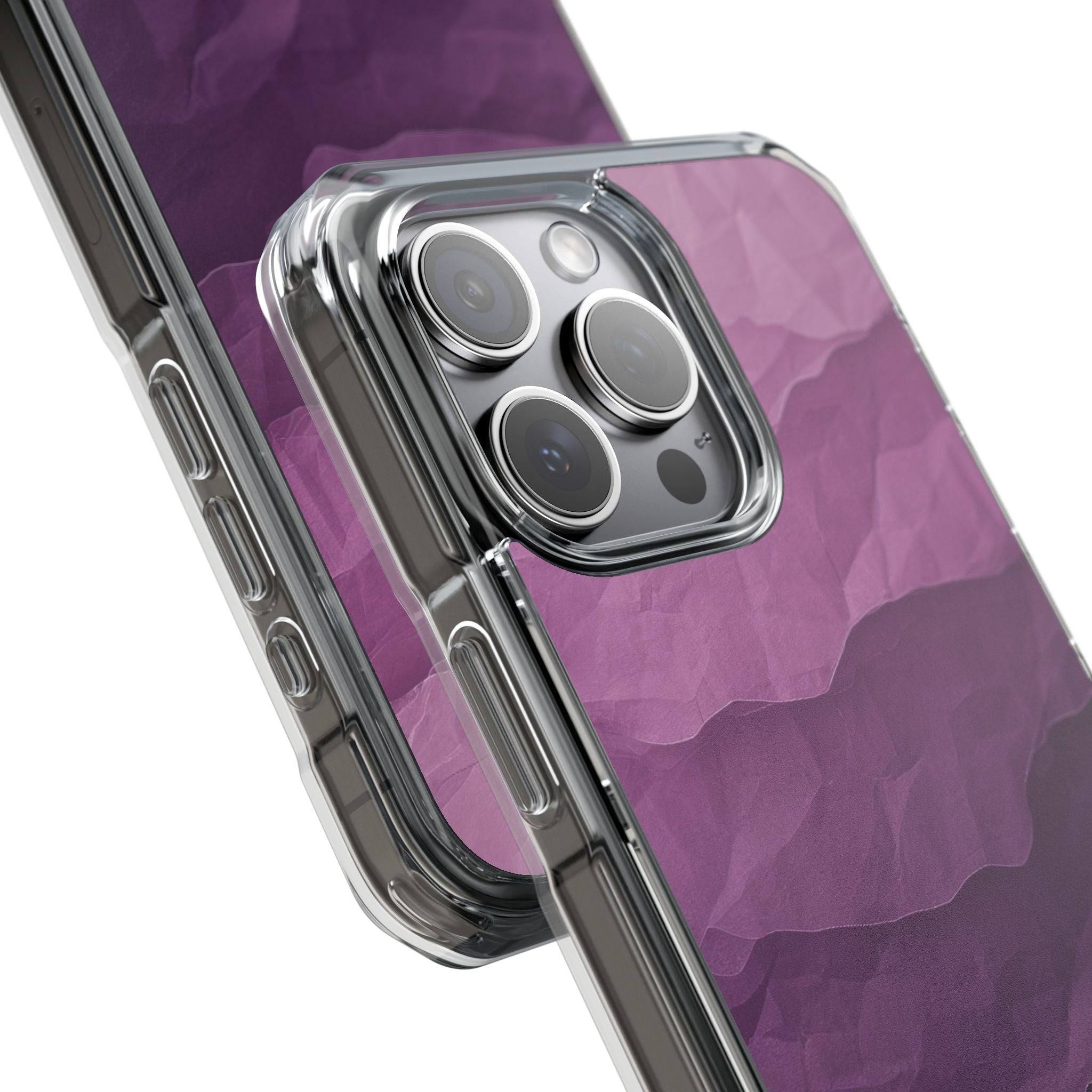 Lavender Dream Layers iPhone 15 - Impact Clear+