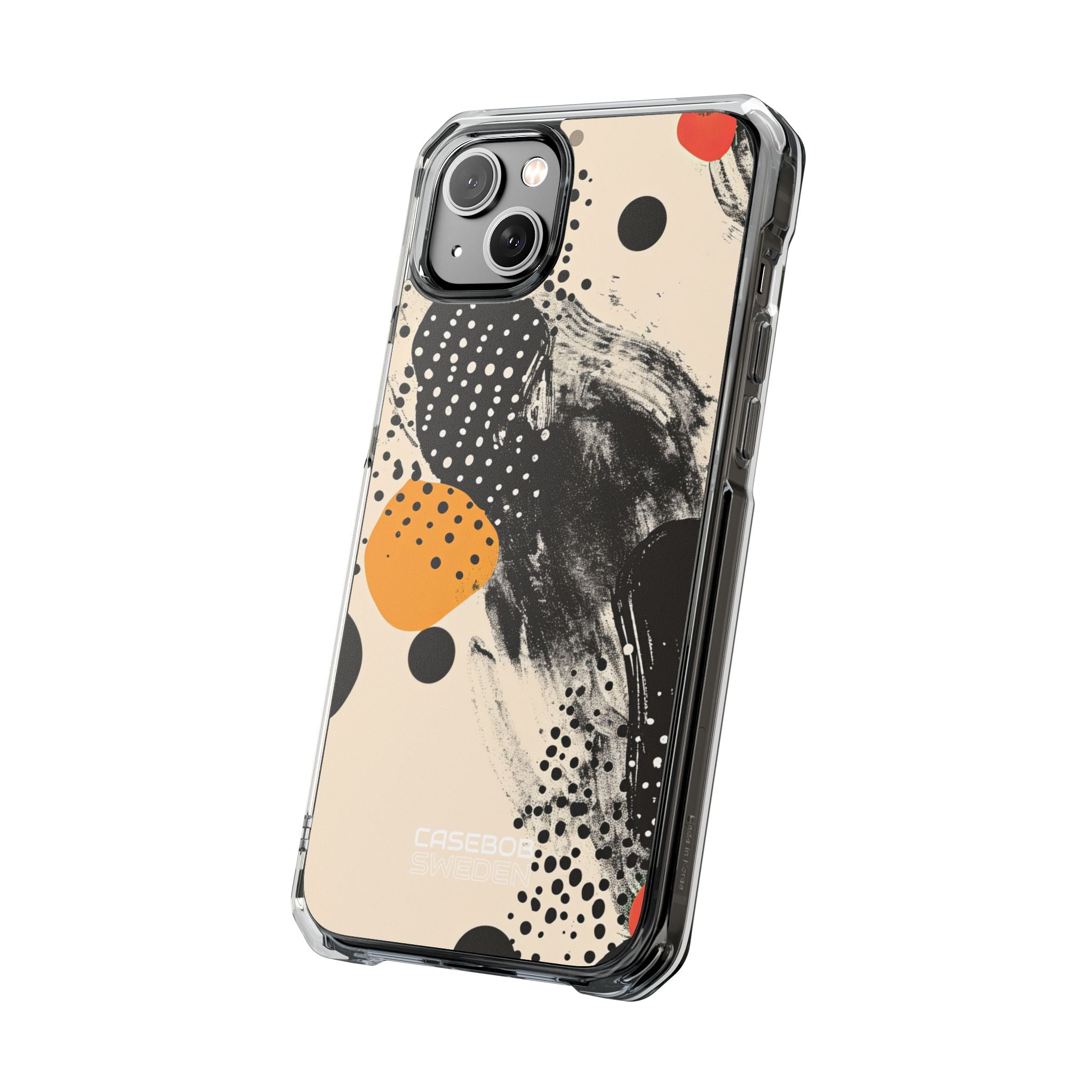 Swirl Chaos Geometry iPhone 14 - Impact Clear+