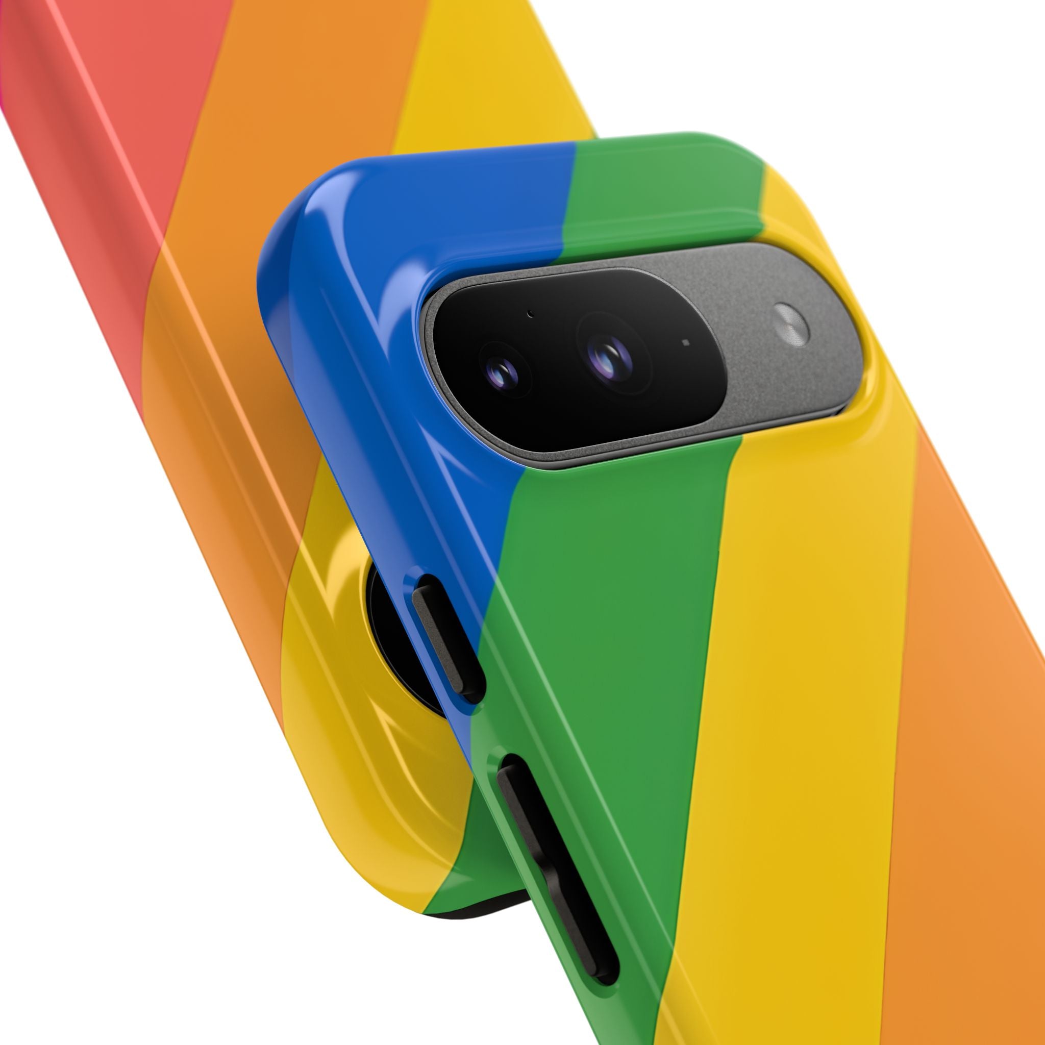 Vibrant Geometric Spectrum - Google Pixel Case