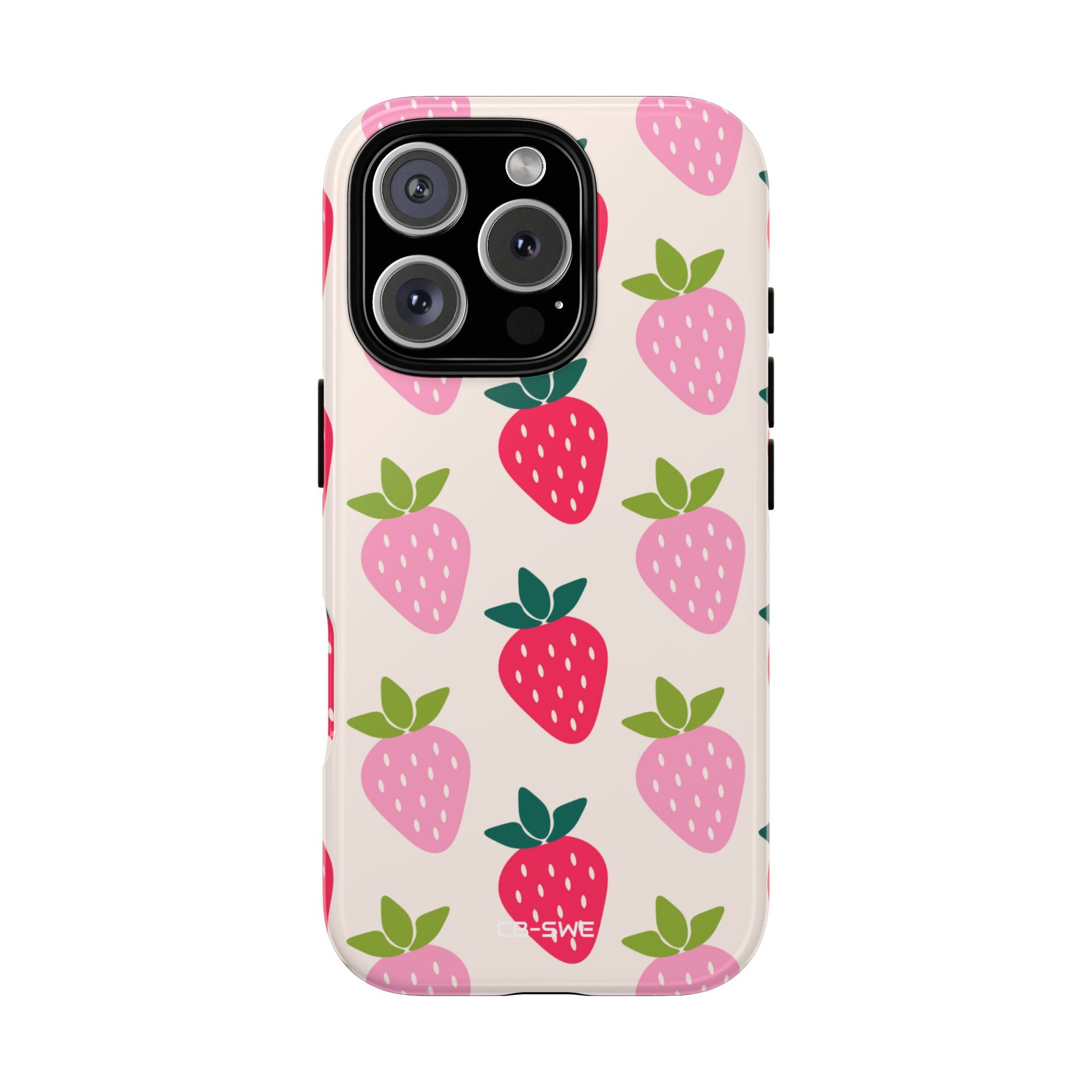 Vibrant Strawberry Rhythm - iPhone Case