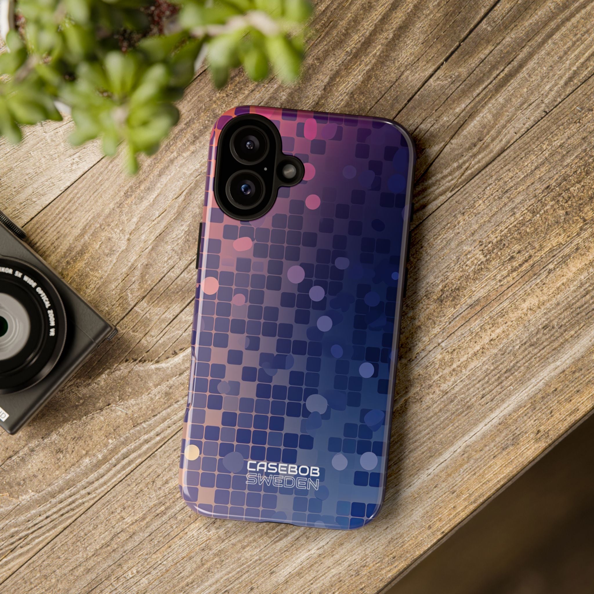 Vibrant Pixel Bloom iPhone 16 - Tough