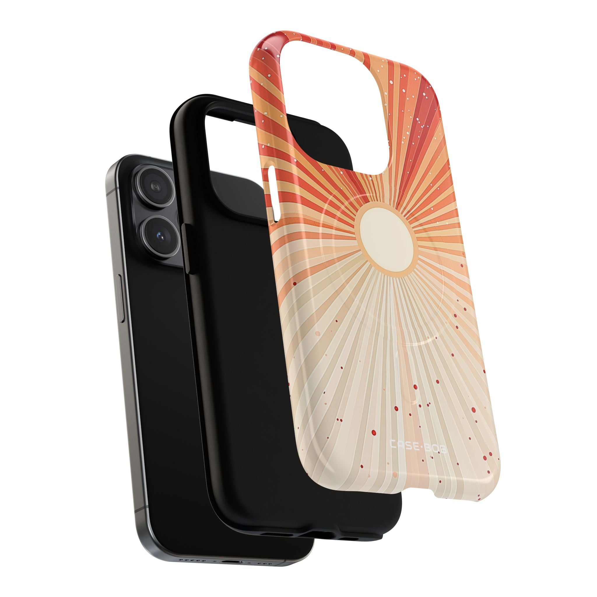 Solar Bloom iPhone 15 Pro Case - Tough+