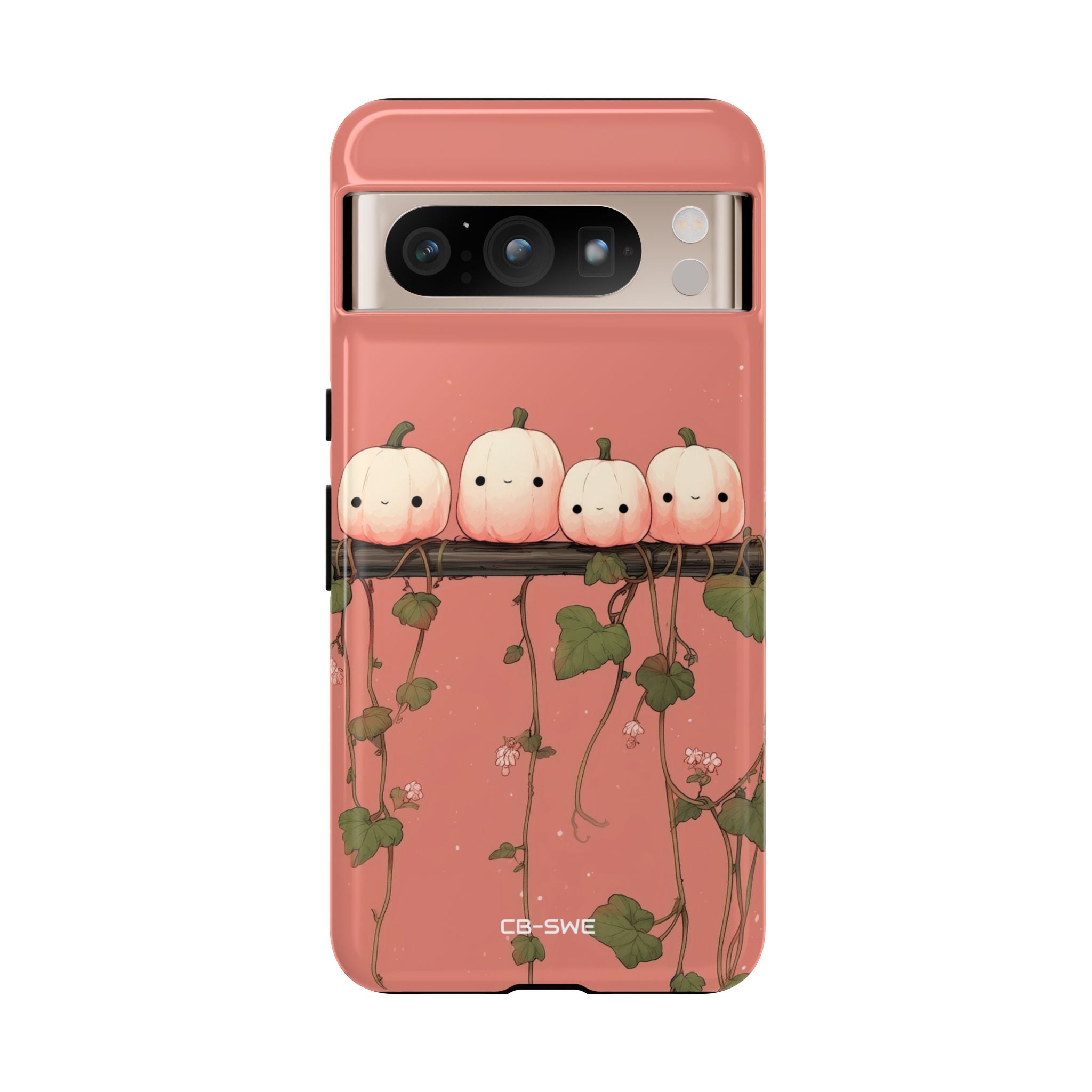 Pumpkins Greet Vines - Google Pixel Case